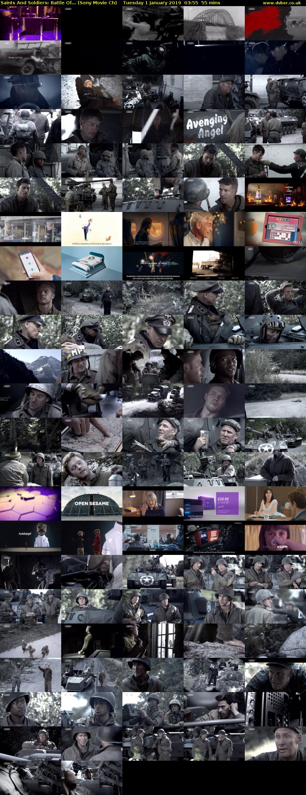Saints And Soldiers: Battle Of... (Sony Movie Ch) Tuesday 1 January 2019 03:55 - 04:50