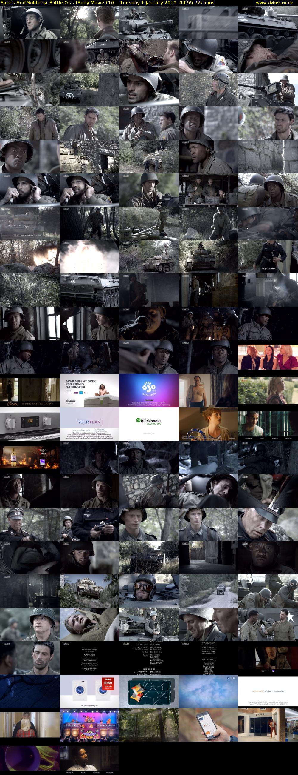 Saints And Soldiers: Battle Of... (Sony Movie Ch) Tuesday 1 January 2019 04:55 - 05:50