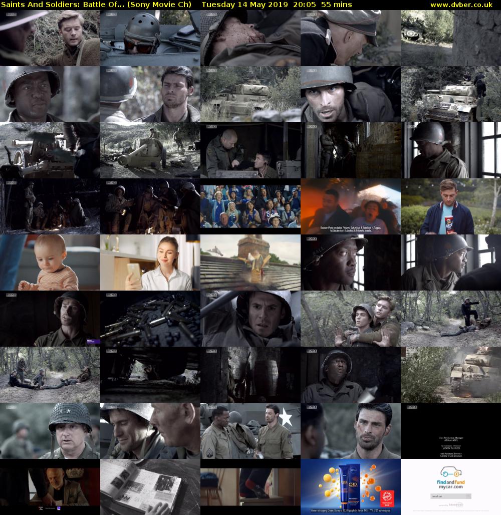 Saints And Soldiers: Battle Of... (Sony Movie Ch) Tuesday 14 May 2019 20:05 - 21:00