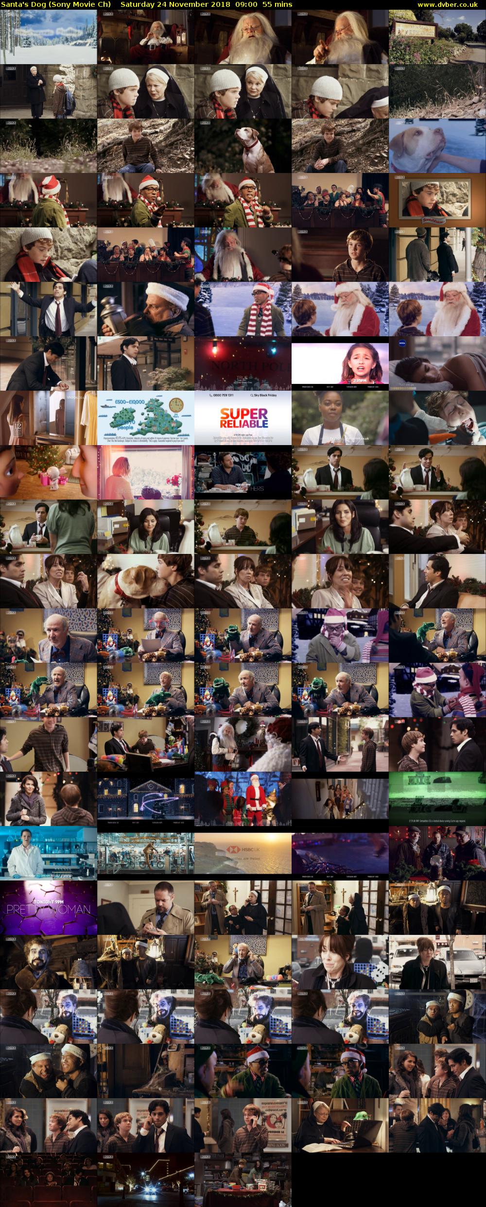 Santa's Dog (Sony Movie Ch) Saturday 24 November 2018 09:00 - 09:55