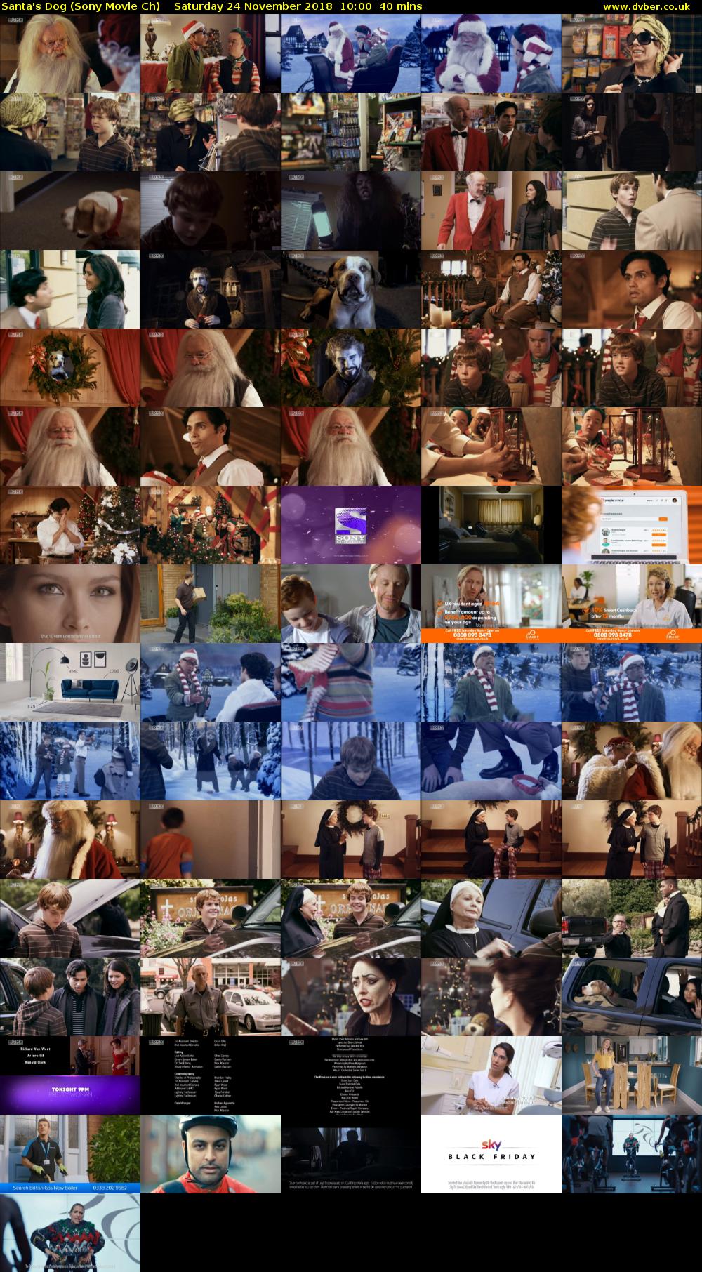 Santa's Dog (Sony Movie Ch) Saturday 24 November 2018 10:00 - 10:40