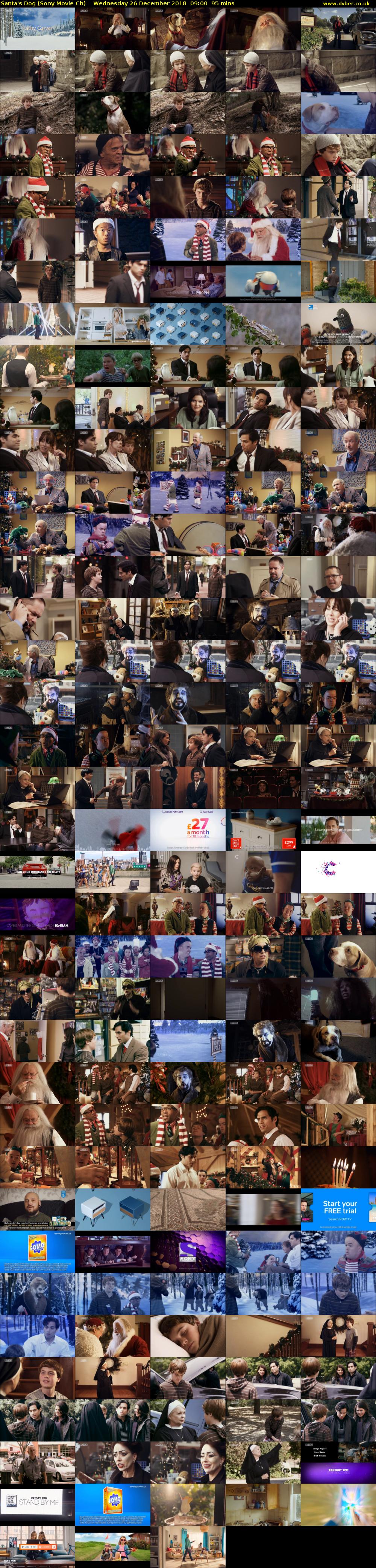 Santa's Dog (Sony Movie Ch) Wednesday 26 December 2018 09:00 - 10:35