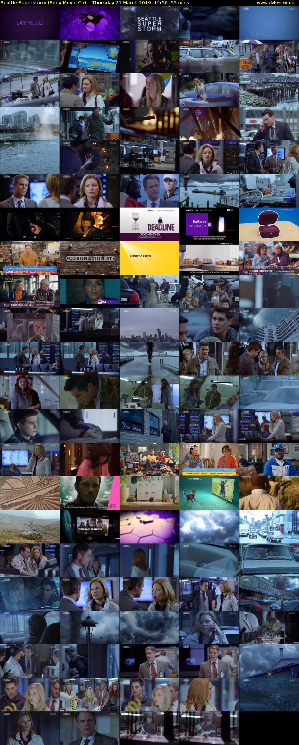 Seattle Superstorm (Sony Movie Ch) Thursday 21 March 2019 14:50 - 15:45