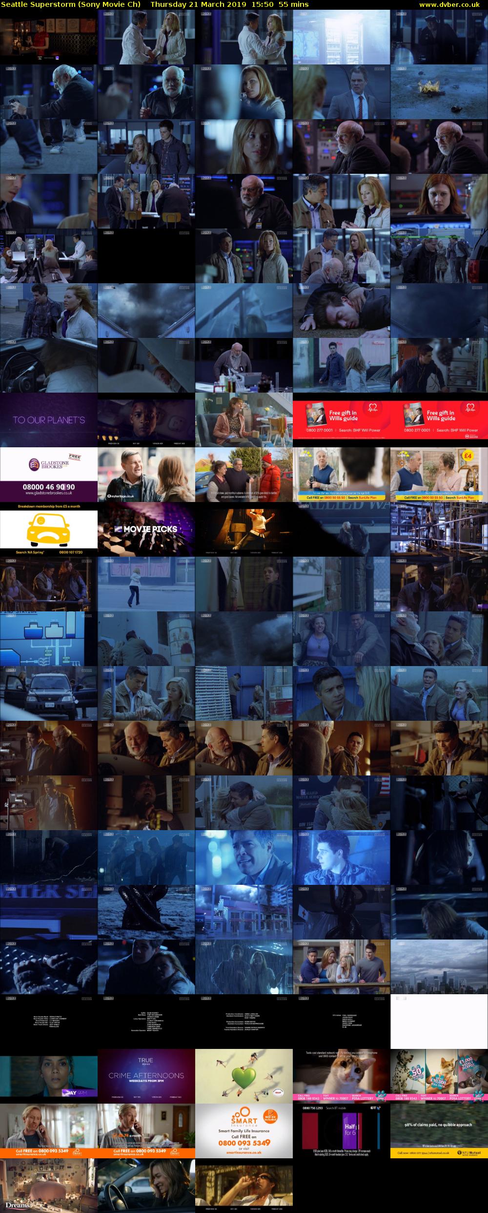 Seattle Superstorm (Sony Movie Ch) Thursday 21 March 2019 15:50 - 16:45