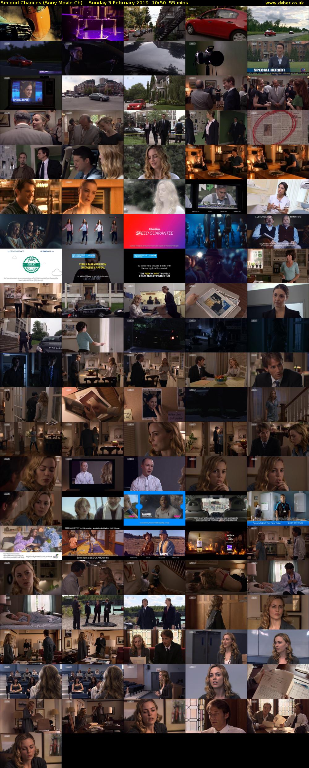 Second Chances (Sony Movie Ch) Sunday 3 February 2019 10:50 - 11:45