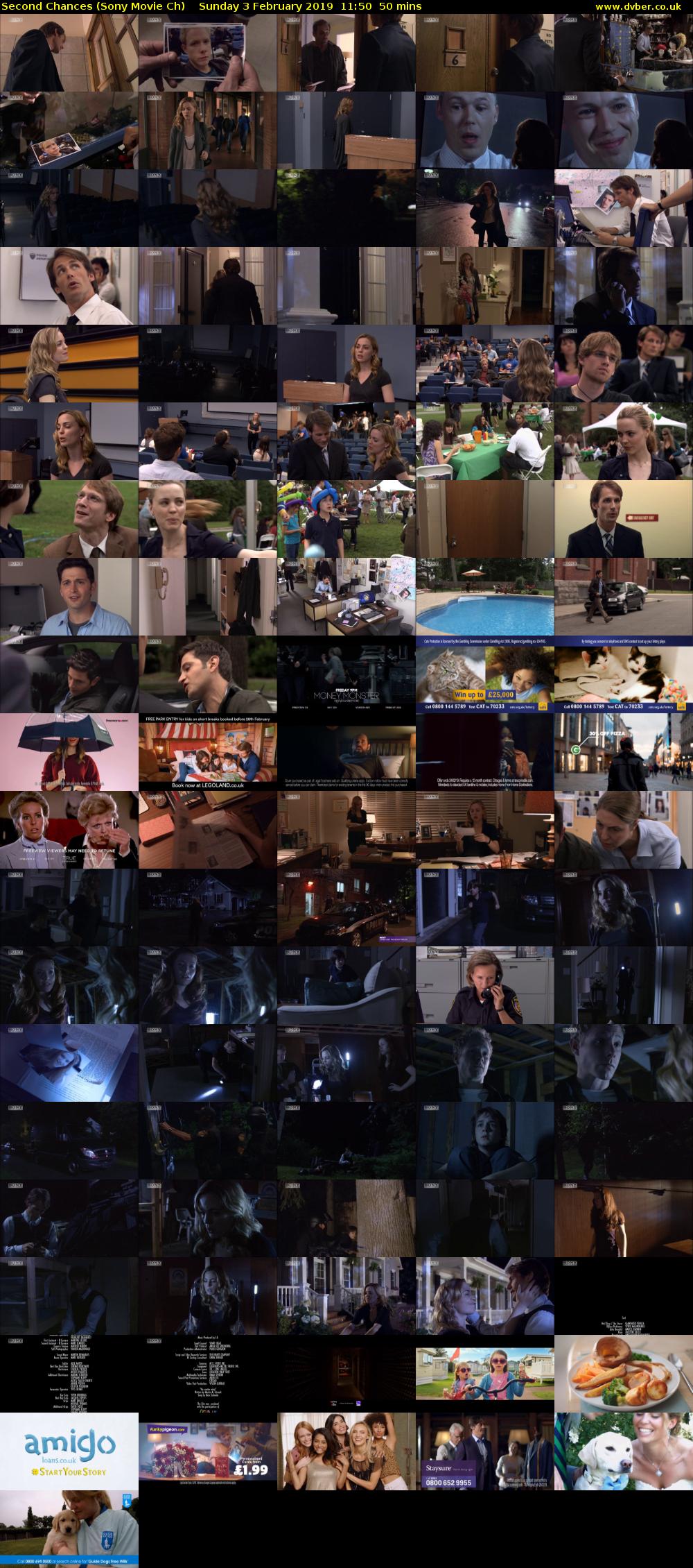 Second Chances (Sony Movie Ch) Sunday 3 February 2019 11:50 - 12:40