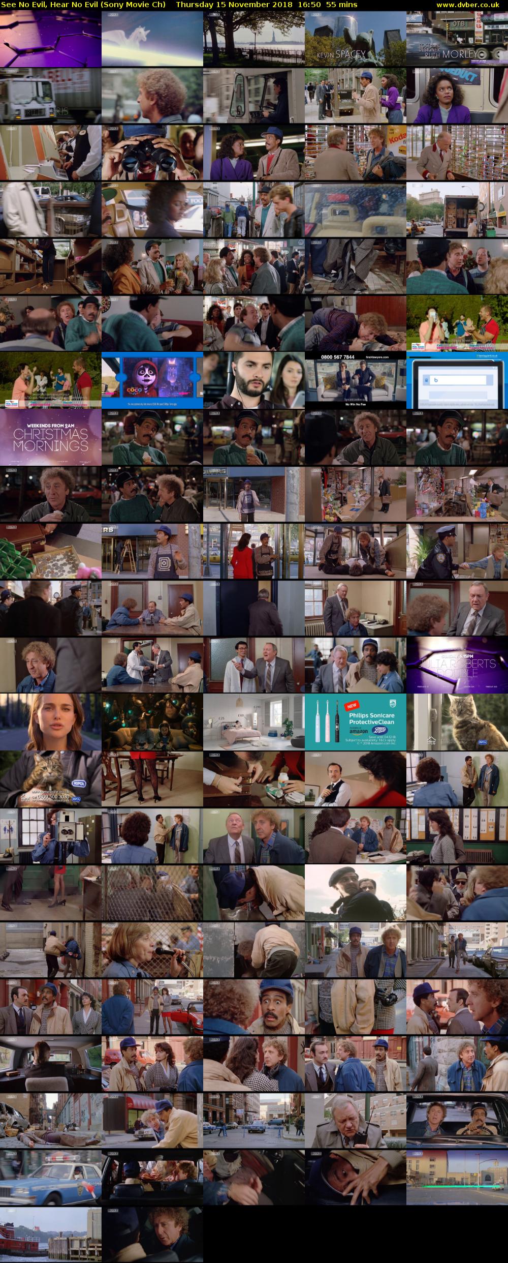 See No Evil, Hear No Evil (Sony Movie Ch) Thursday 15 November 2018 16:50 - 17:45