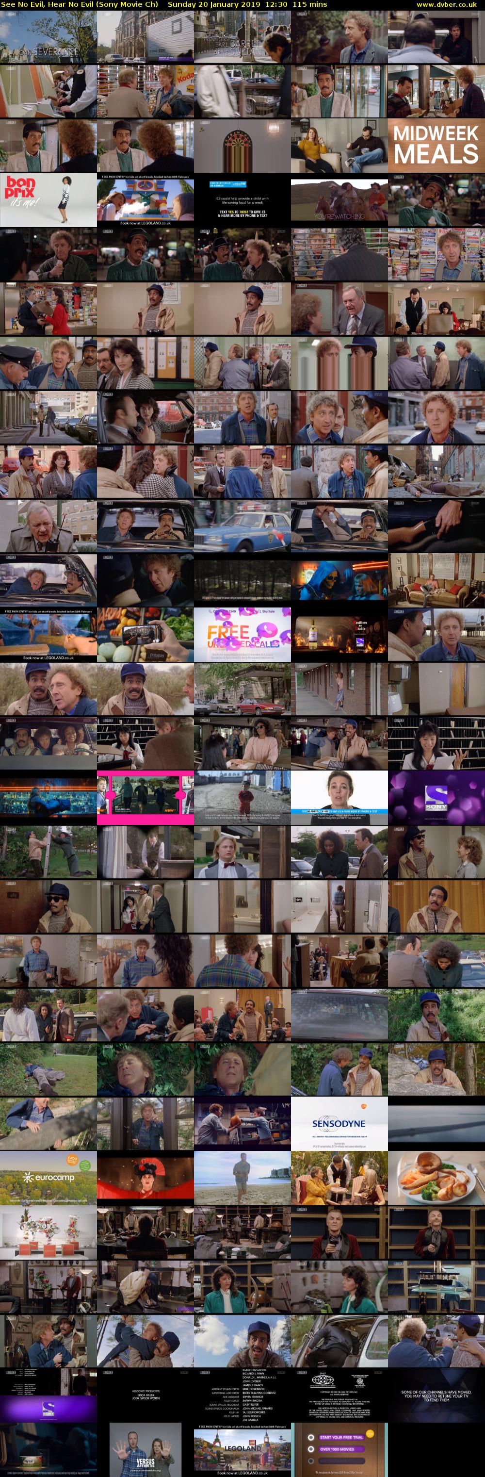 See No Evil, Hear No Evil (Sony Movie Ch) Sunday 20 January 2019 12:30 - 14:25