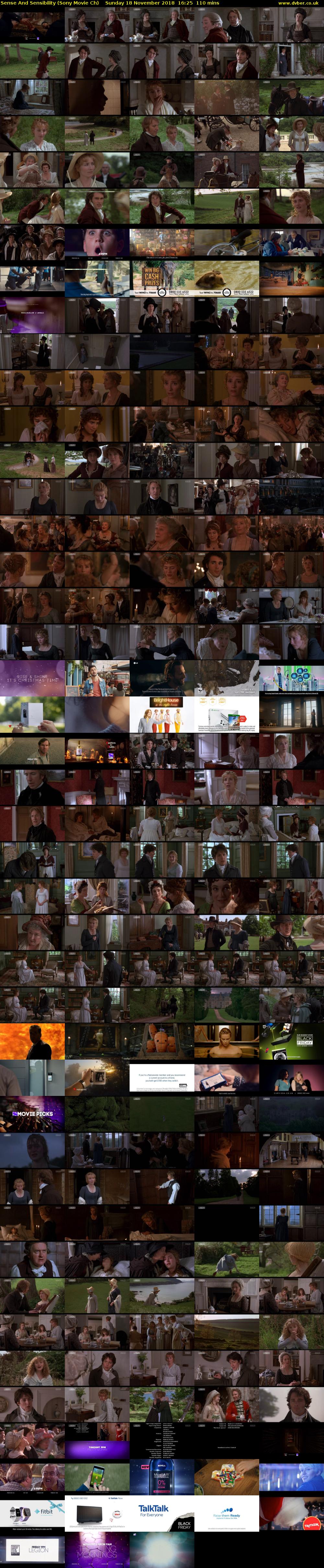 Sense And Sensibility (Sony Movie Ch) Sunday 18 November 2018 16:25 - 18:15