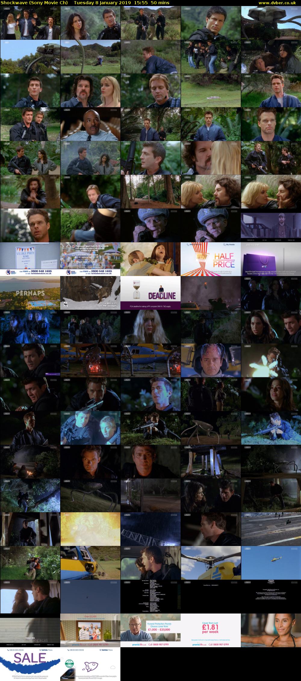 Shockwave (Sony Movie Ch) Tuesday 8 January 2019 15:55 - 16:45