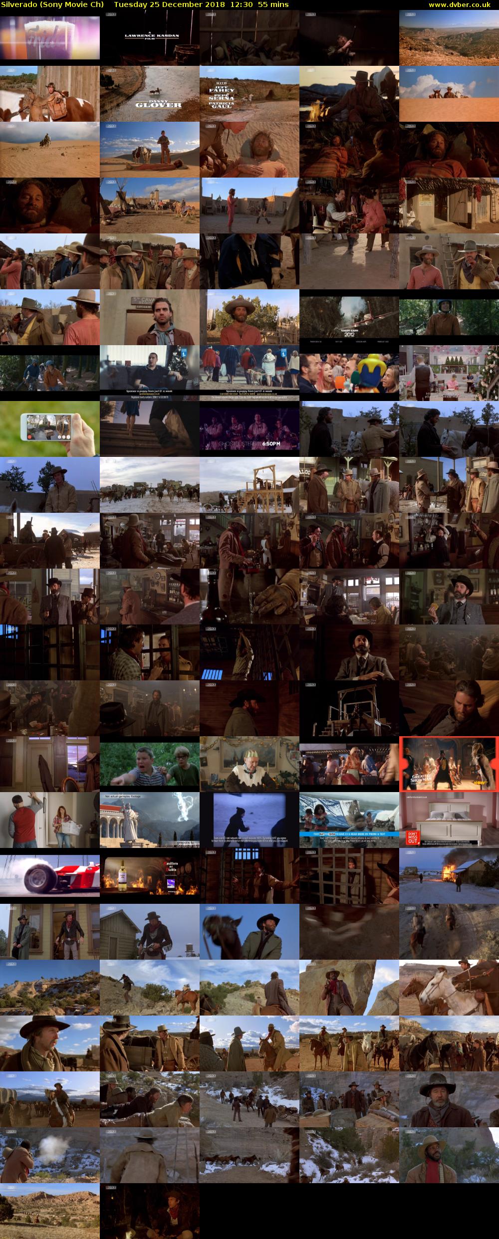 Silverado (Sony Movie Ch) Tuesday 25 December 2018 12:30 - 13:25