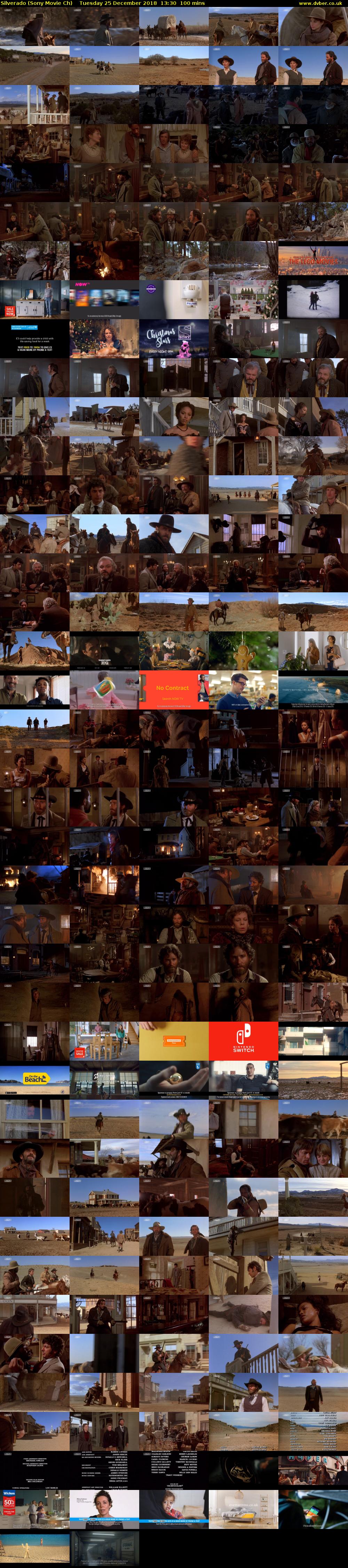 Silverado (Sony Movie Ch) Tuesday 25 December 2018 13:30 - 15:10