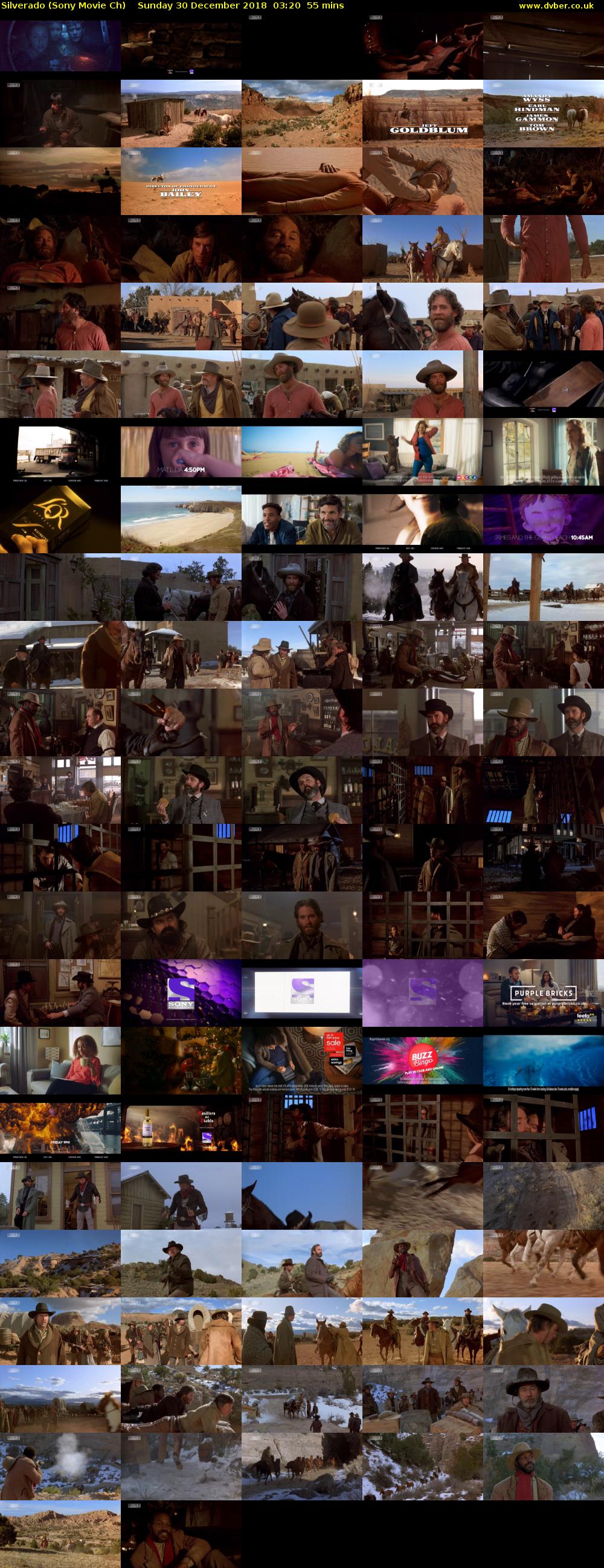 Silverado (Sony Movie Ch) Sunday 30 December 2018 03:20 - 04:15