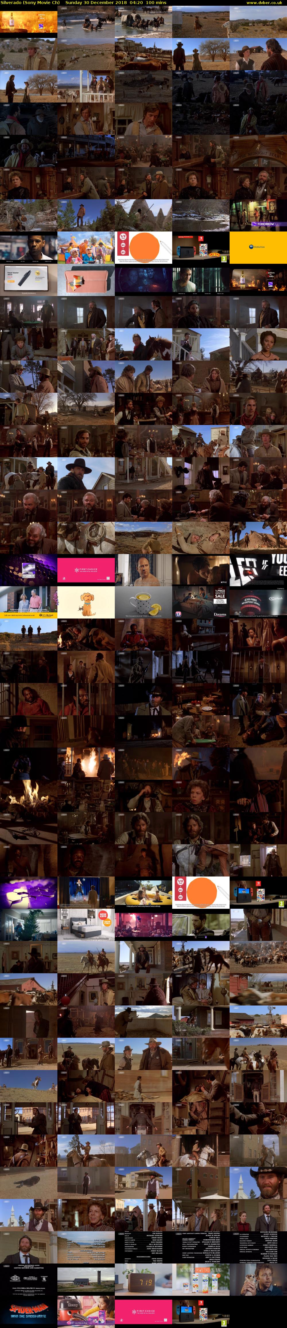 Silverado (Sony Movie Ch) Sunday 30 December 2018 04:20 - 06:00