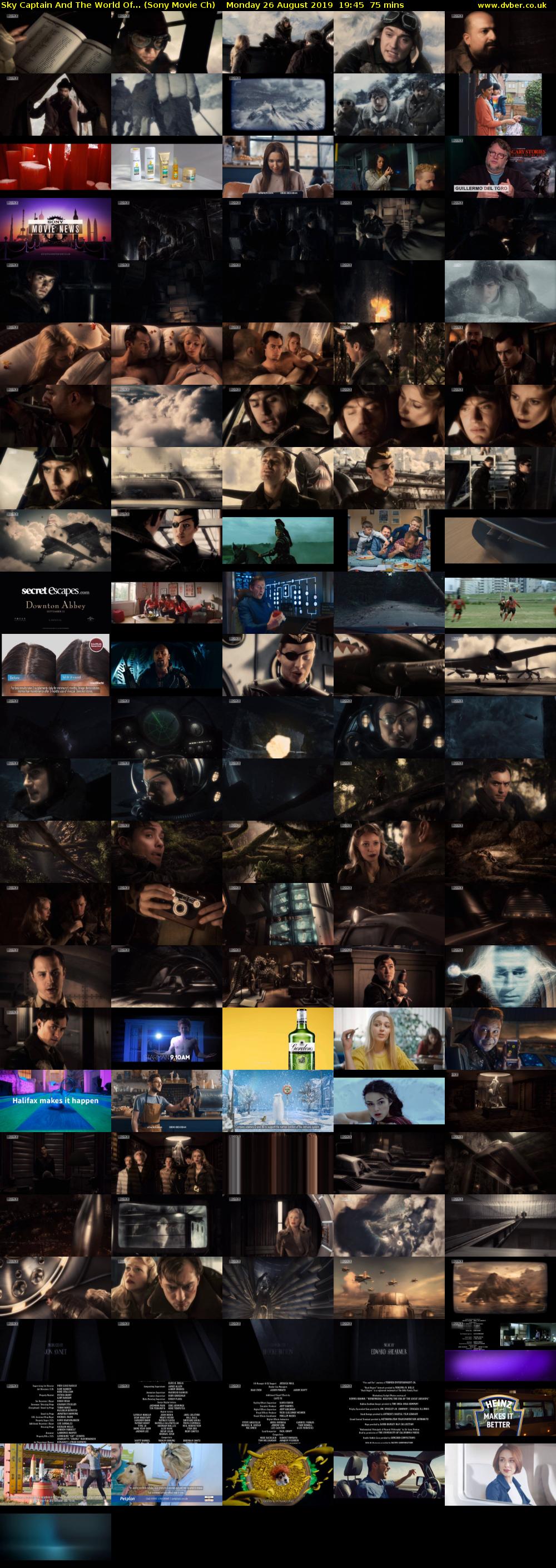 Sky Captain And The World Of... (Sony Movie Ch) Monday 26 August 2019 19:45 - 21:00