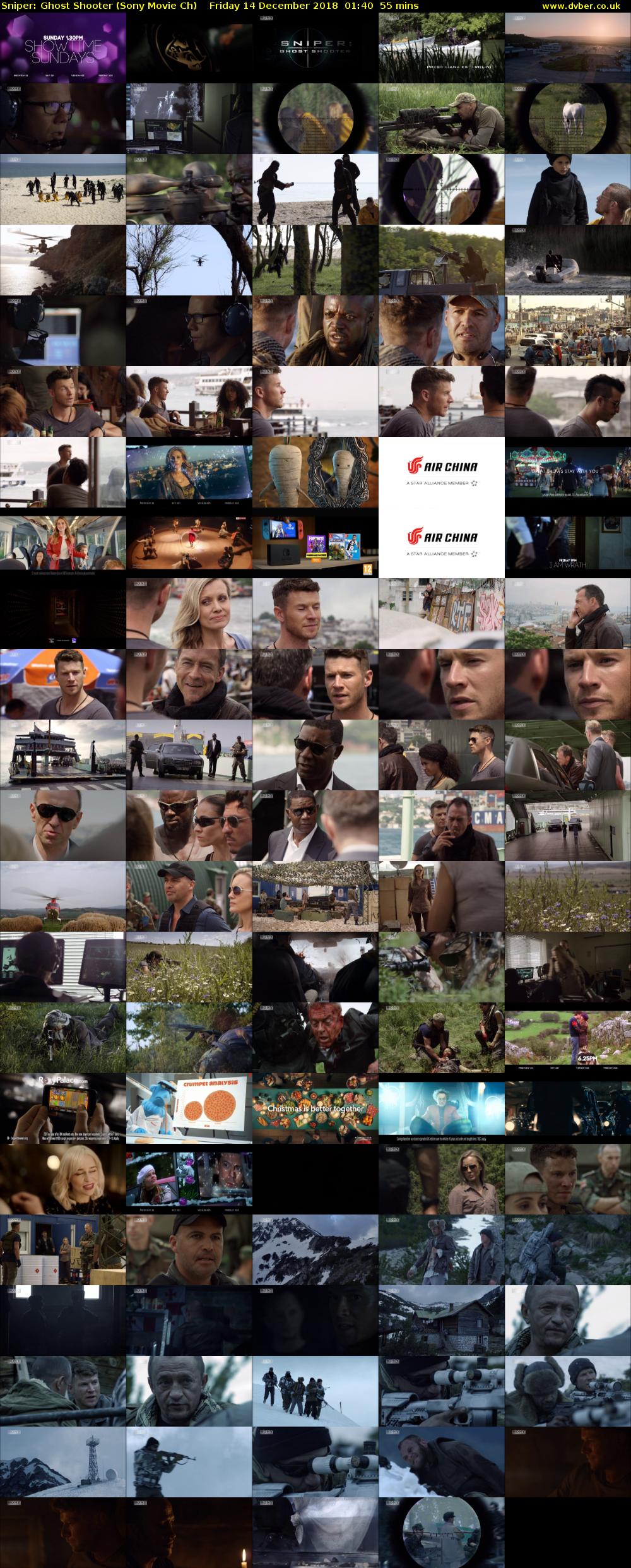 Sniper: Ghost Shooter (Sony Movie Ch) Friday 14 December 2018 01:40 - 02:35