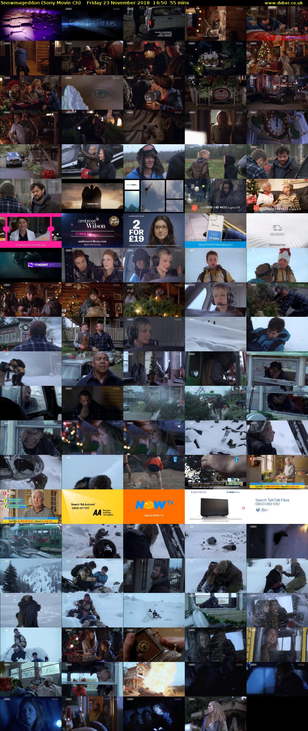 Snowmageddon (Sony Movie Ch) Friday 23 November 2018 14:50 - 15:45