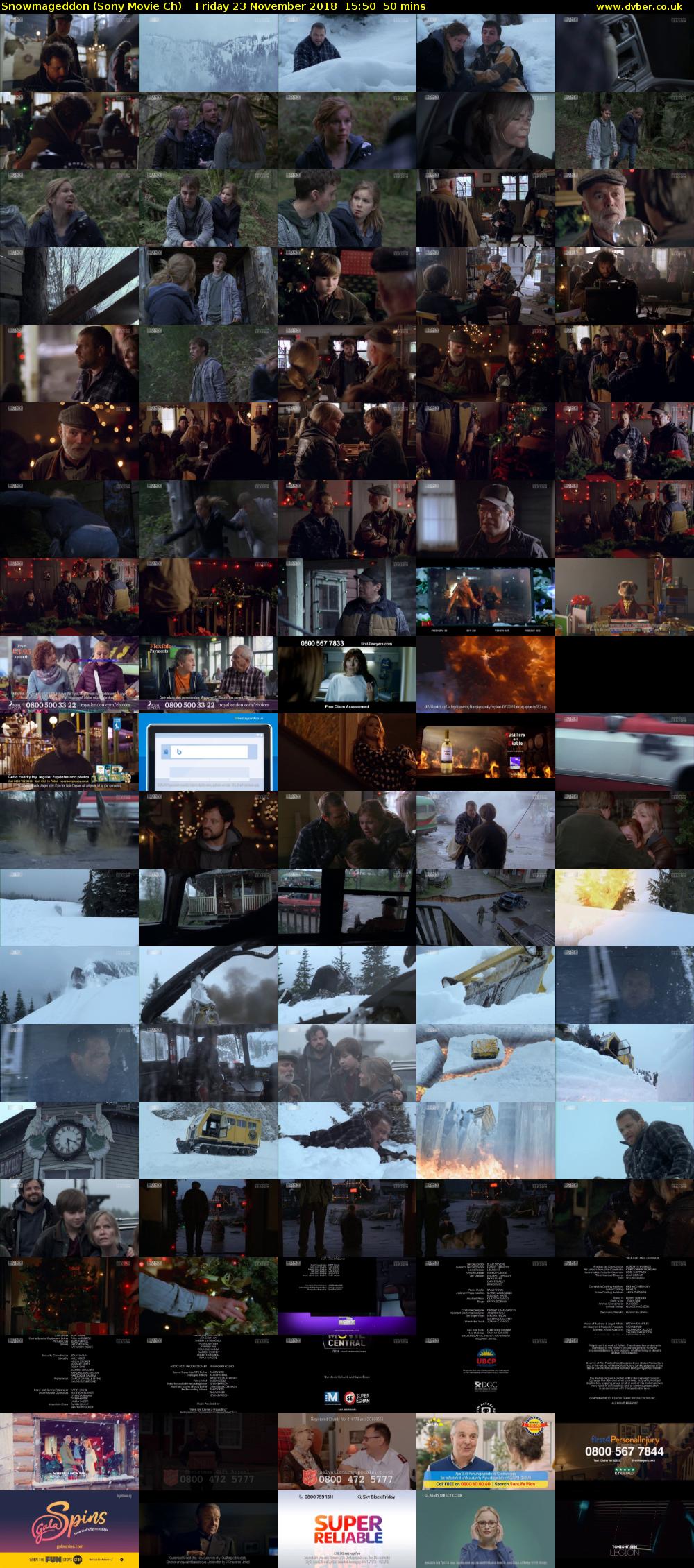 Snowmageddon (Sony Movie Ch) Friday 23 November 2018 15:50 - 16:40