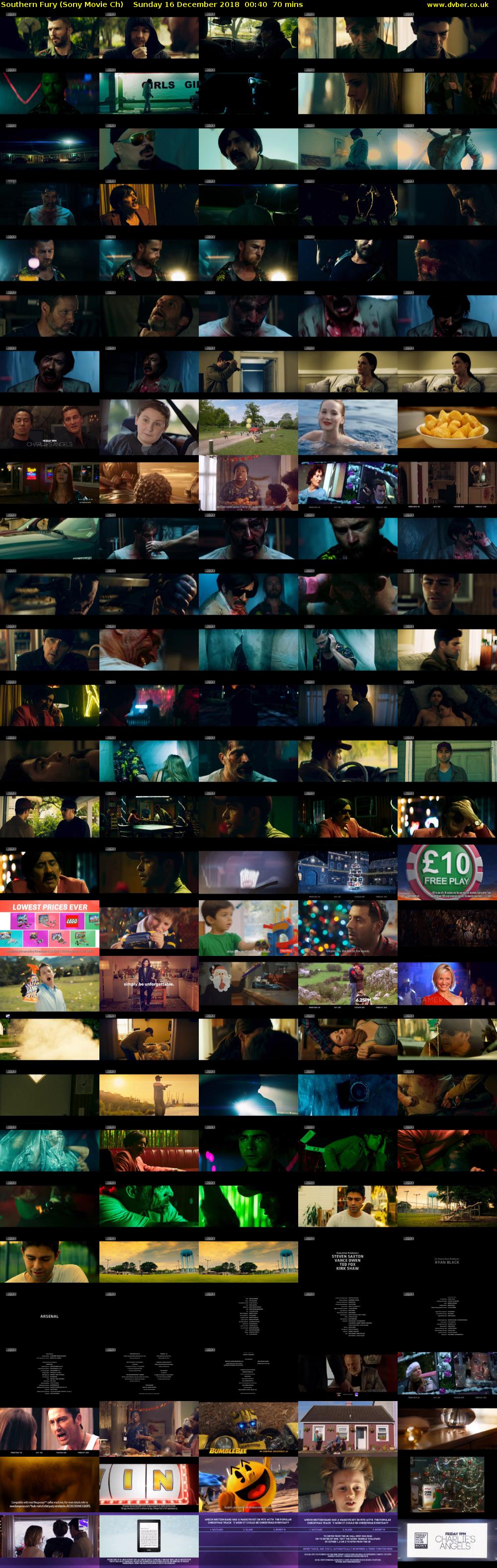 Southern Fury (Sony Movie Ch) Sunday 16 December 2018 00:40 - 01:50