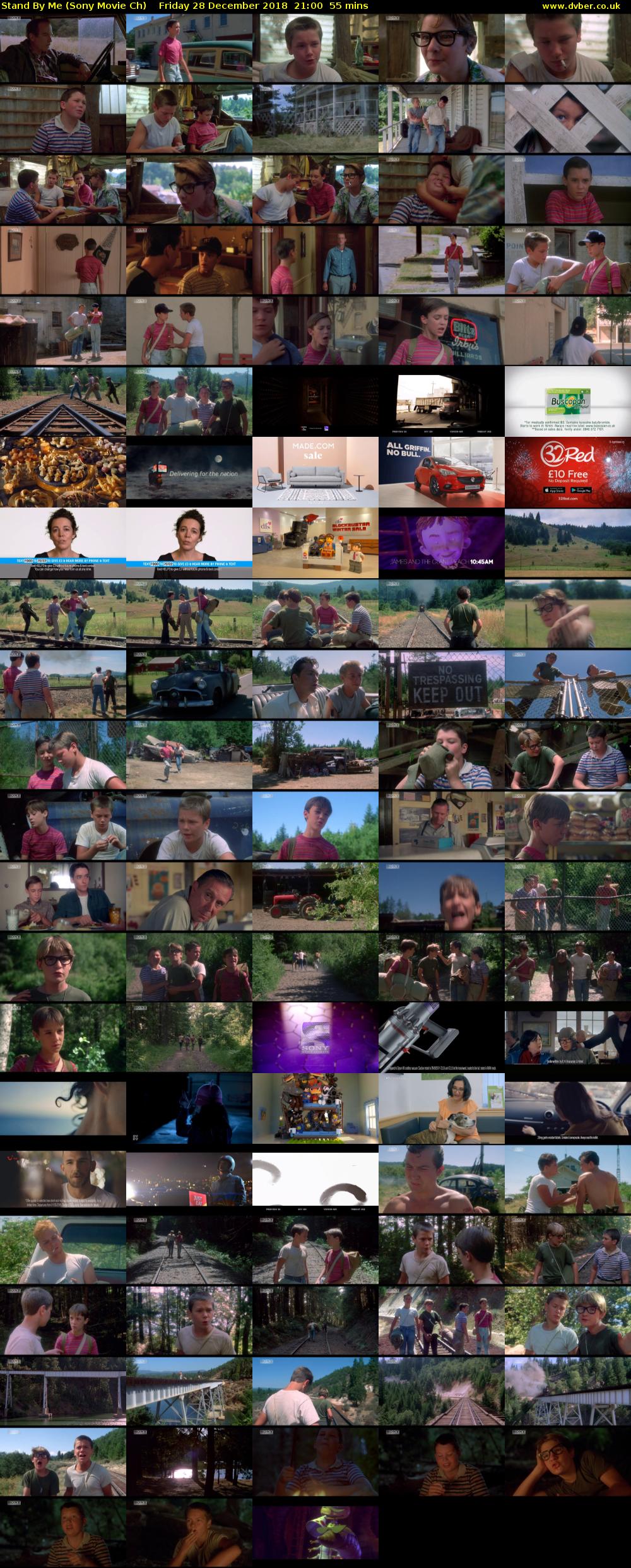 Stand By Me (Sony Movie Ch) Friday 28 December 2018 21:00 - 21:55