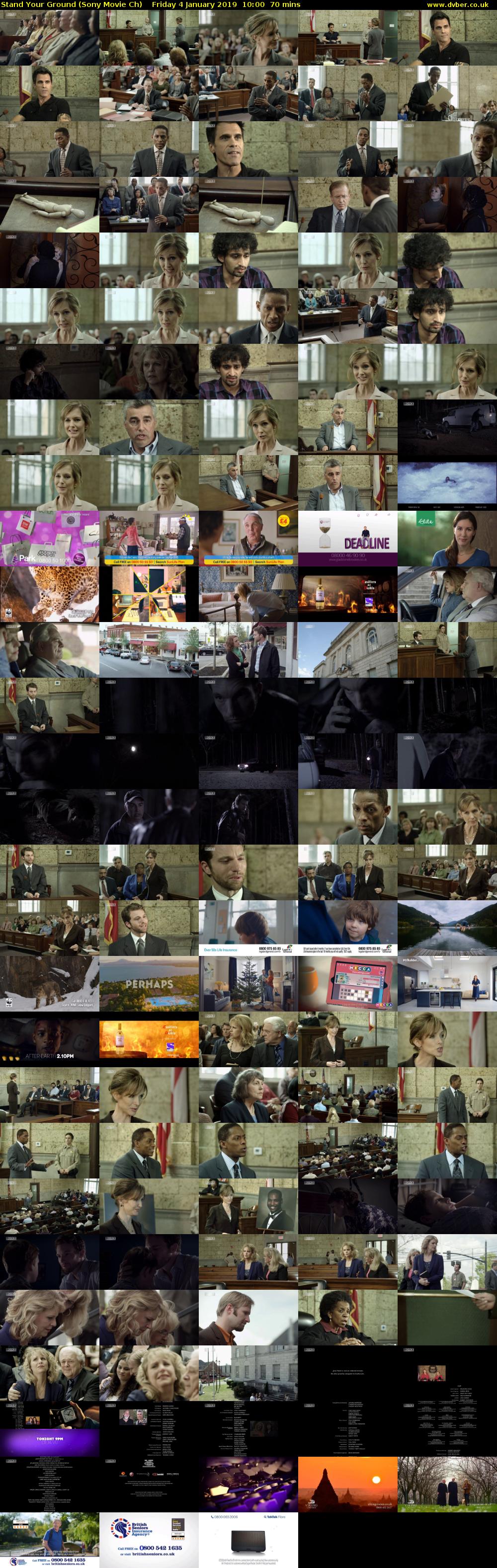 Stand Your Ground (Sony Movie Ch) Friday 4 January 2019 10:00 - 11:10