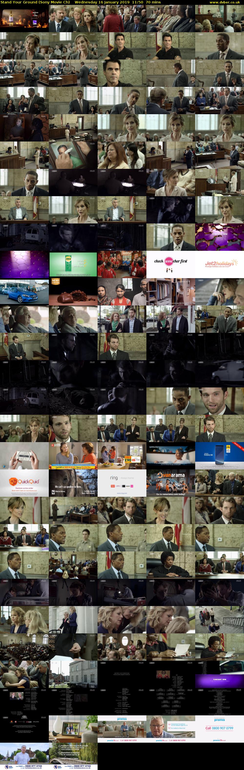 Stand Your Ground (Sony Movie Ch) Wednesday 16 January 2019 11:50 - 13:00