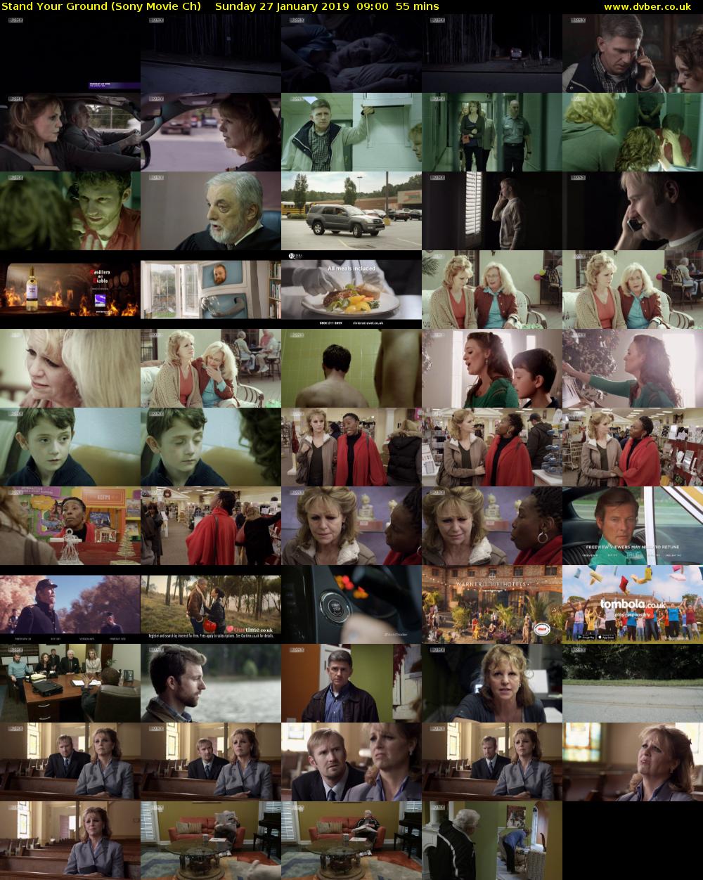 Stand Your Ground (Sony Movie Ch) Sunday 27 January 2019 09:00 - 09:55