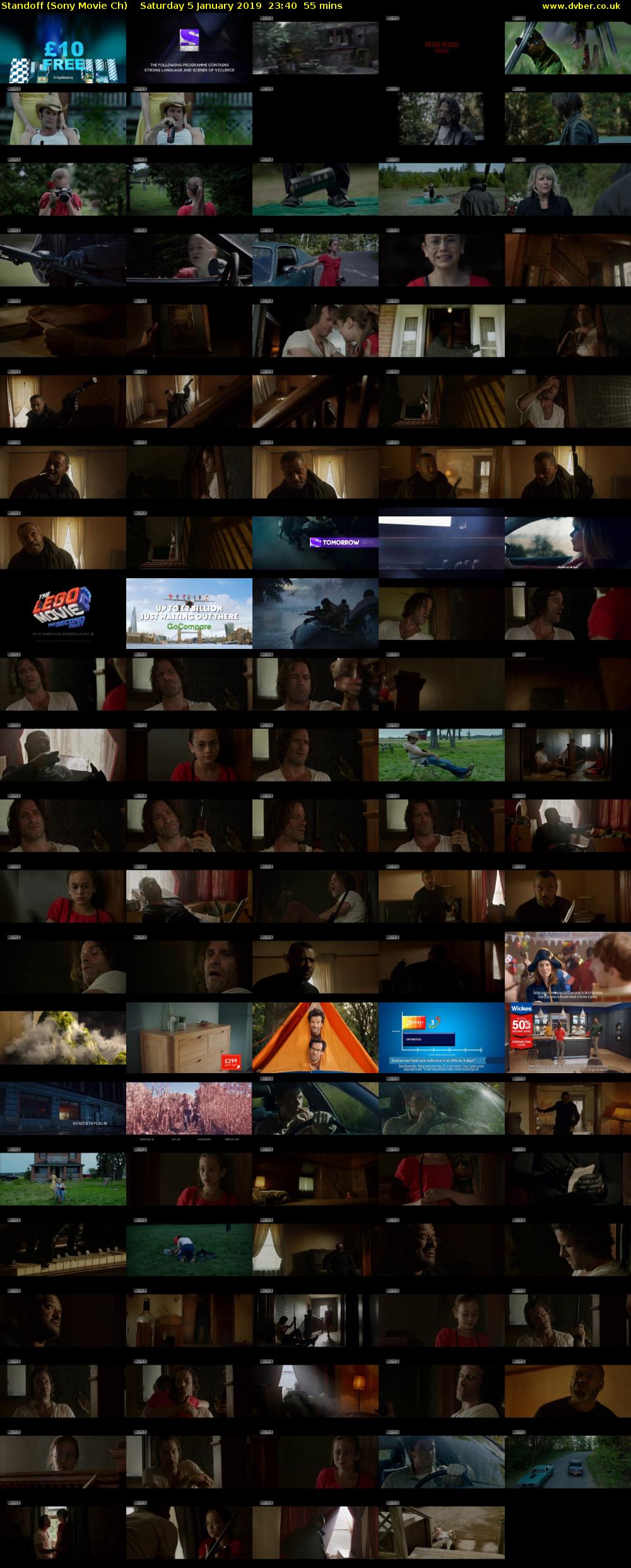 Standoff (Sony Movie Ch) Saturday 5 January 2019 23:40 - 00:35