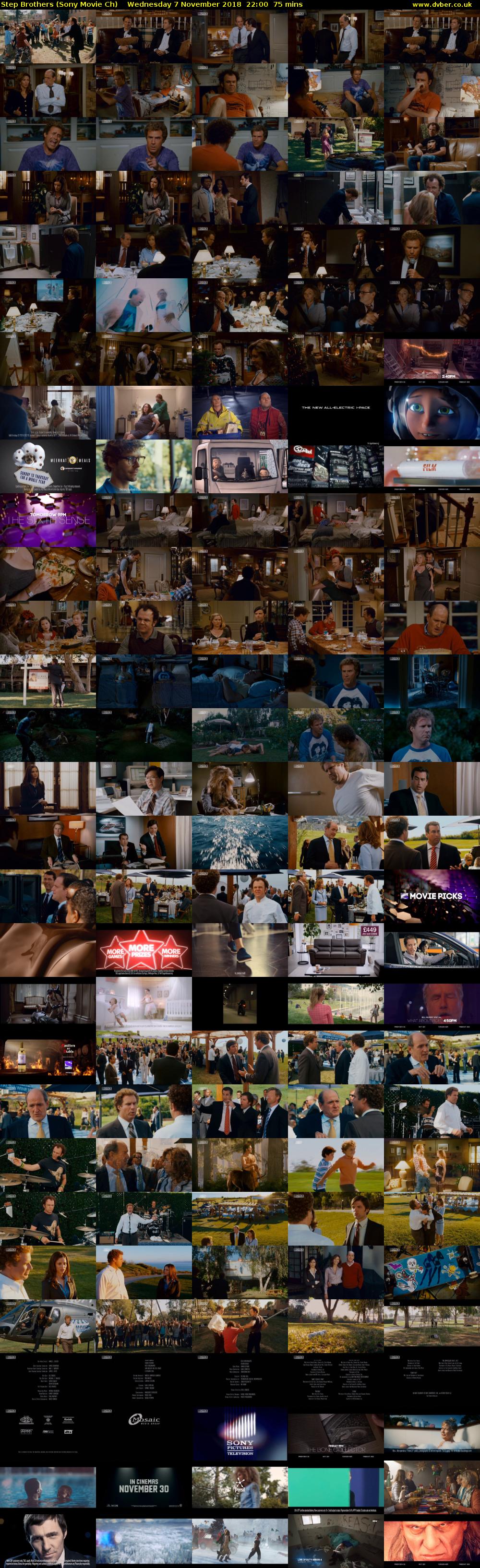 Step Brothers (Sony Movie Ch) Wednesday 7 November 2018 22:00 - 23:15