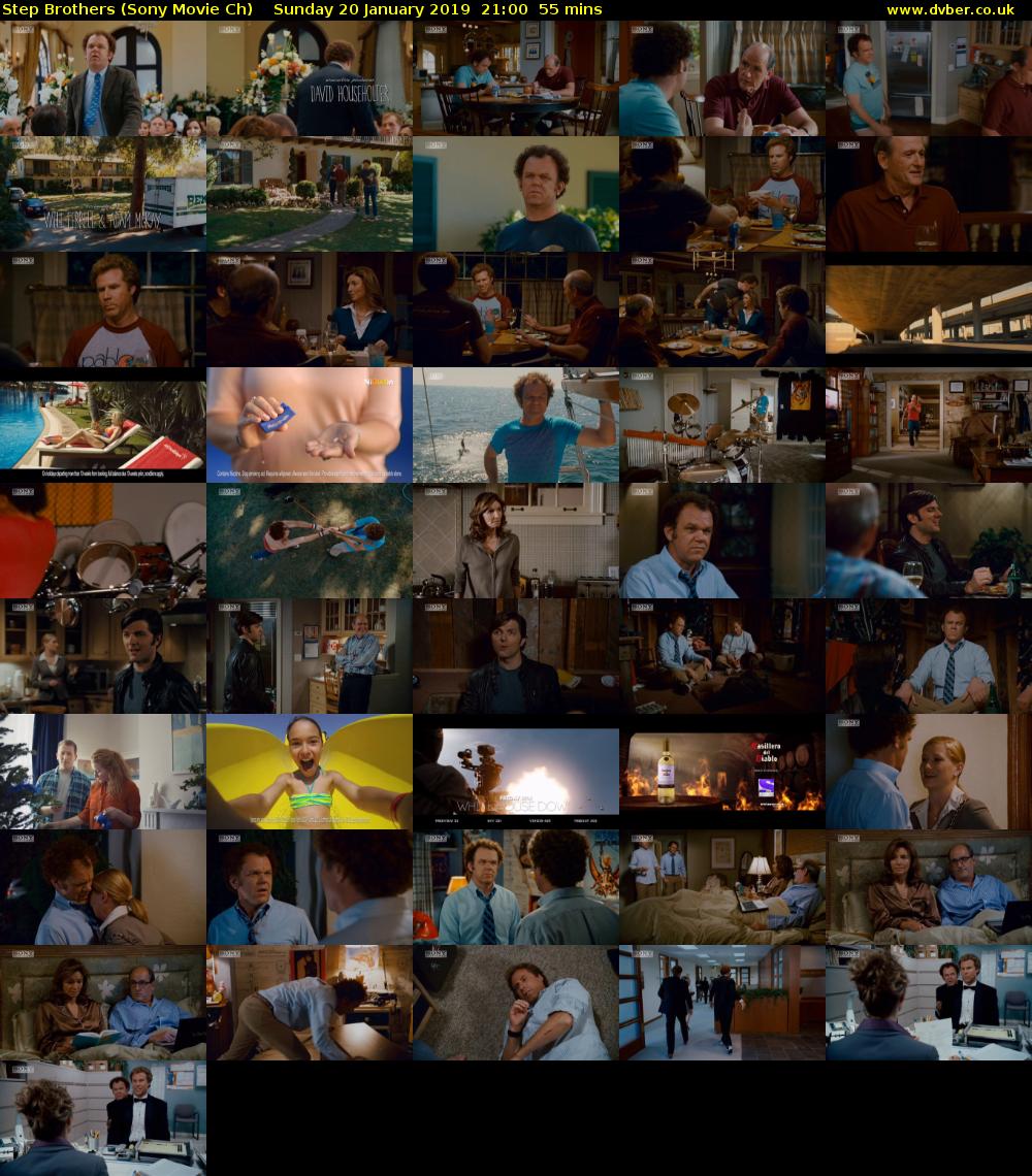 Step Brothers (Sony Movie Ch) Sunday 20 January 2019 21:00 - 21:55
