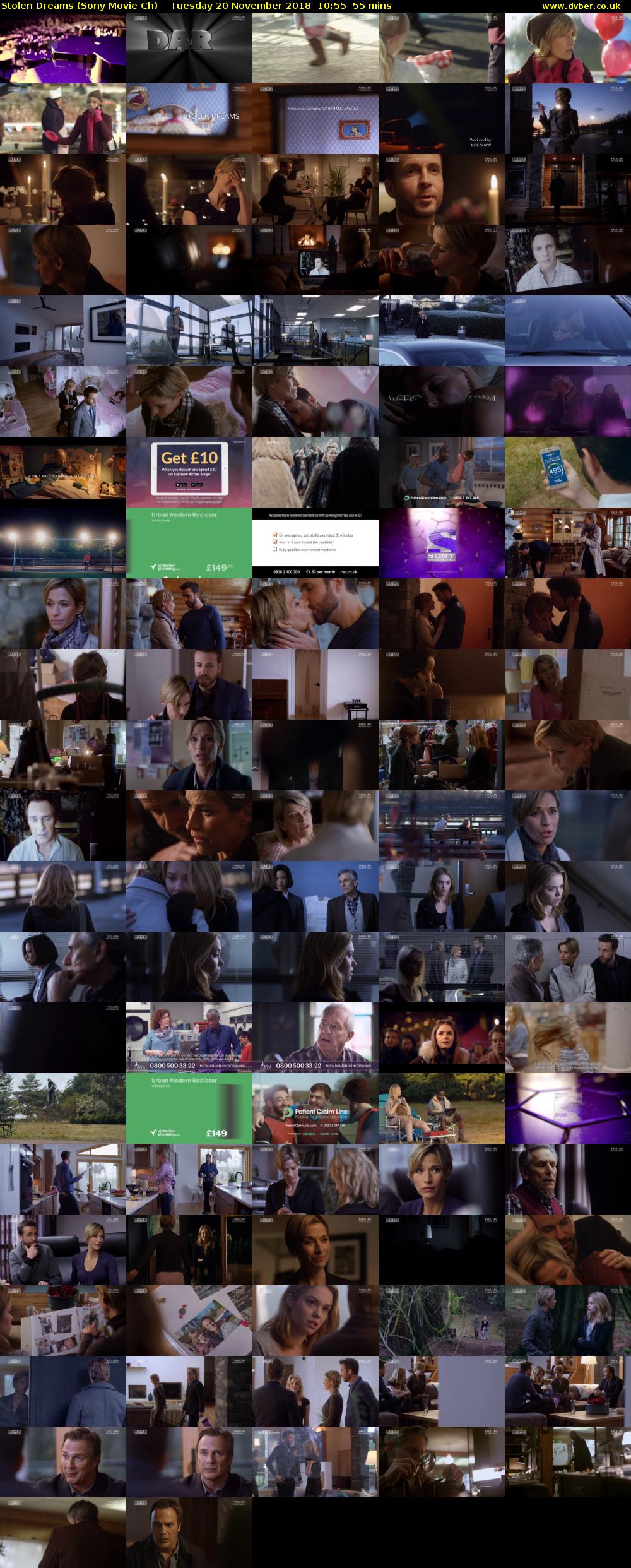 Stolen Dreams (Sony Movie Ch) Tuesday 20 November 2018 10:55 - 11:50