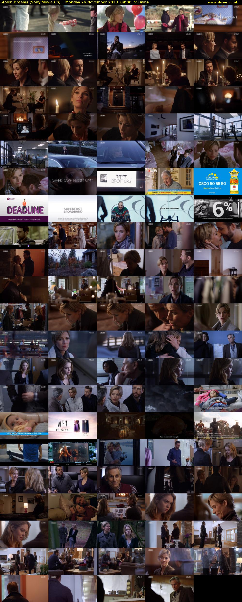 Stolen Dreams (Sony Movie Ch) Monday 26 November 2018 09:00 - 09:55