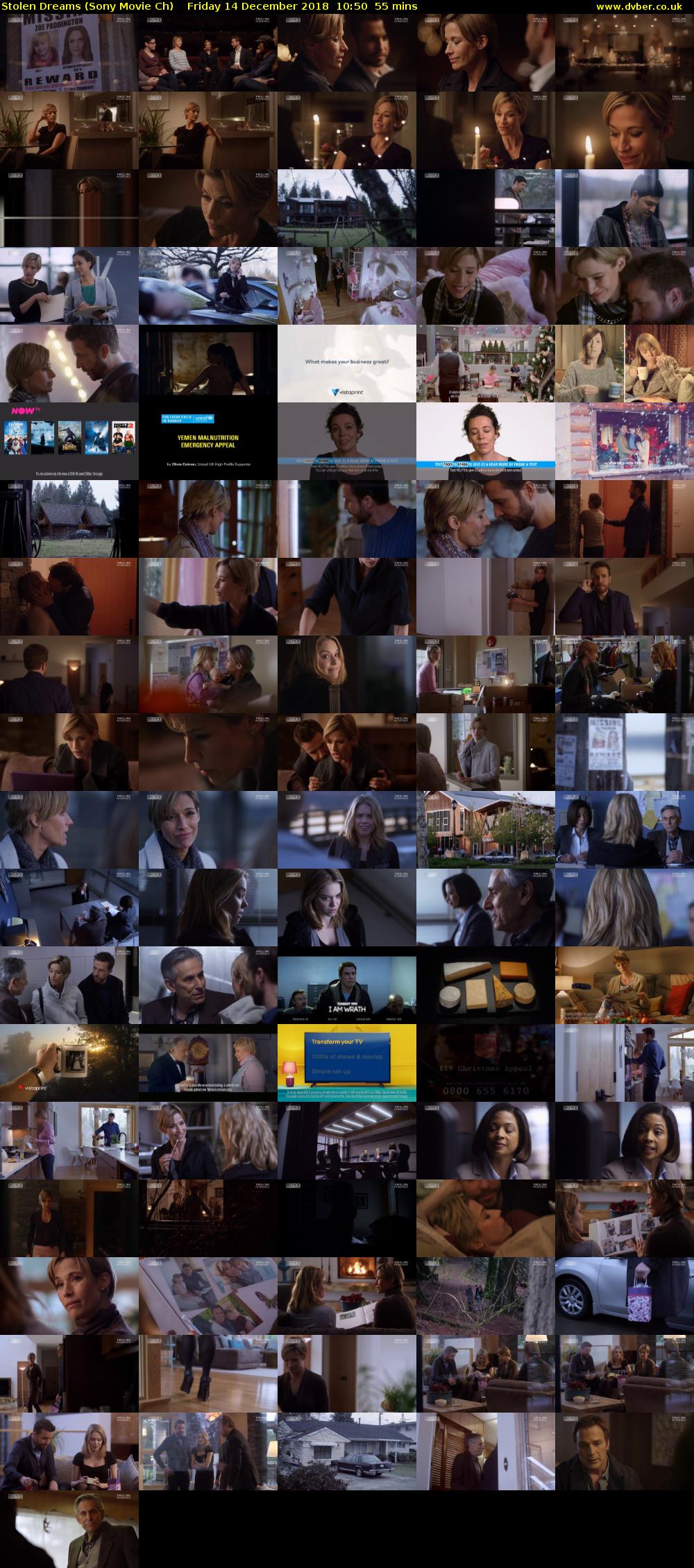 Stolen Dreams (Sony Movie Ch) Friday 14 December 2018 10:50 - 11:45