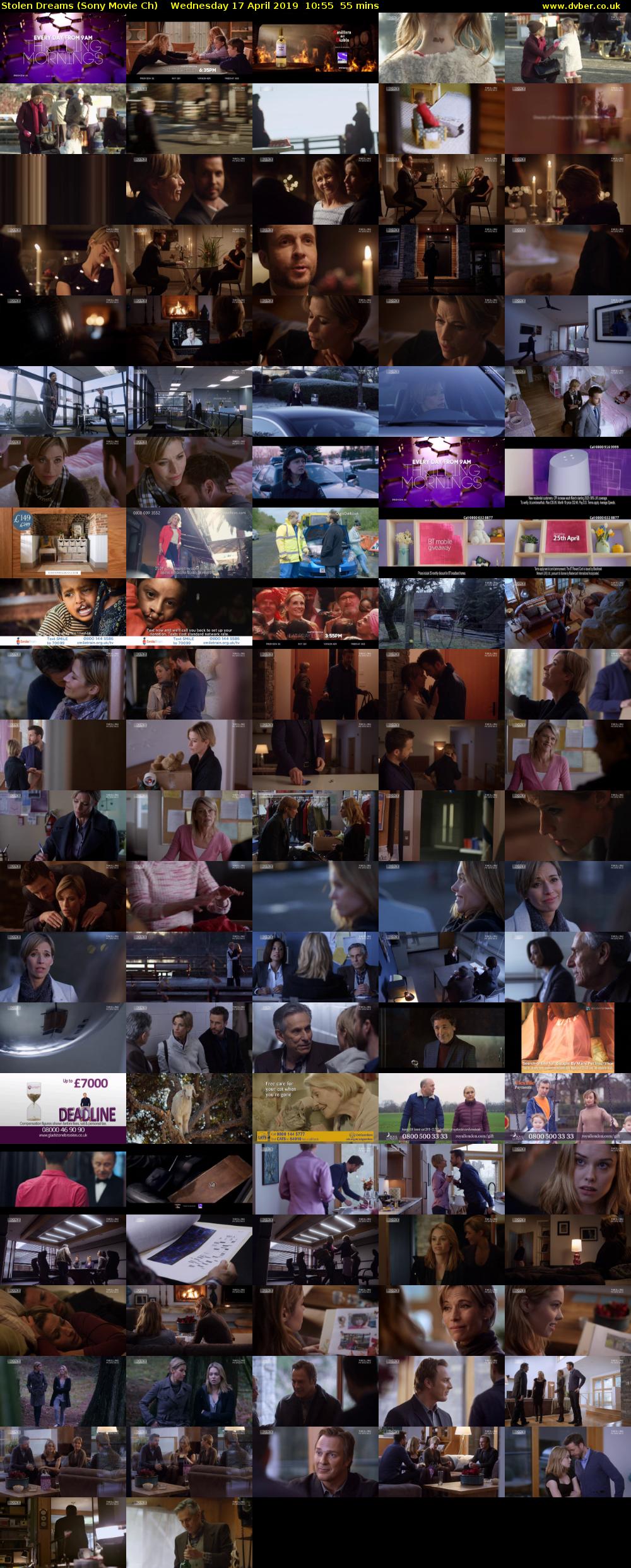 Stolen Dreams (Sony Movie Ch) Wednesday 17 April 2019 10:55 - 11:50