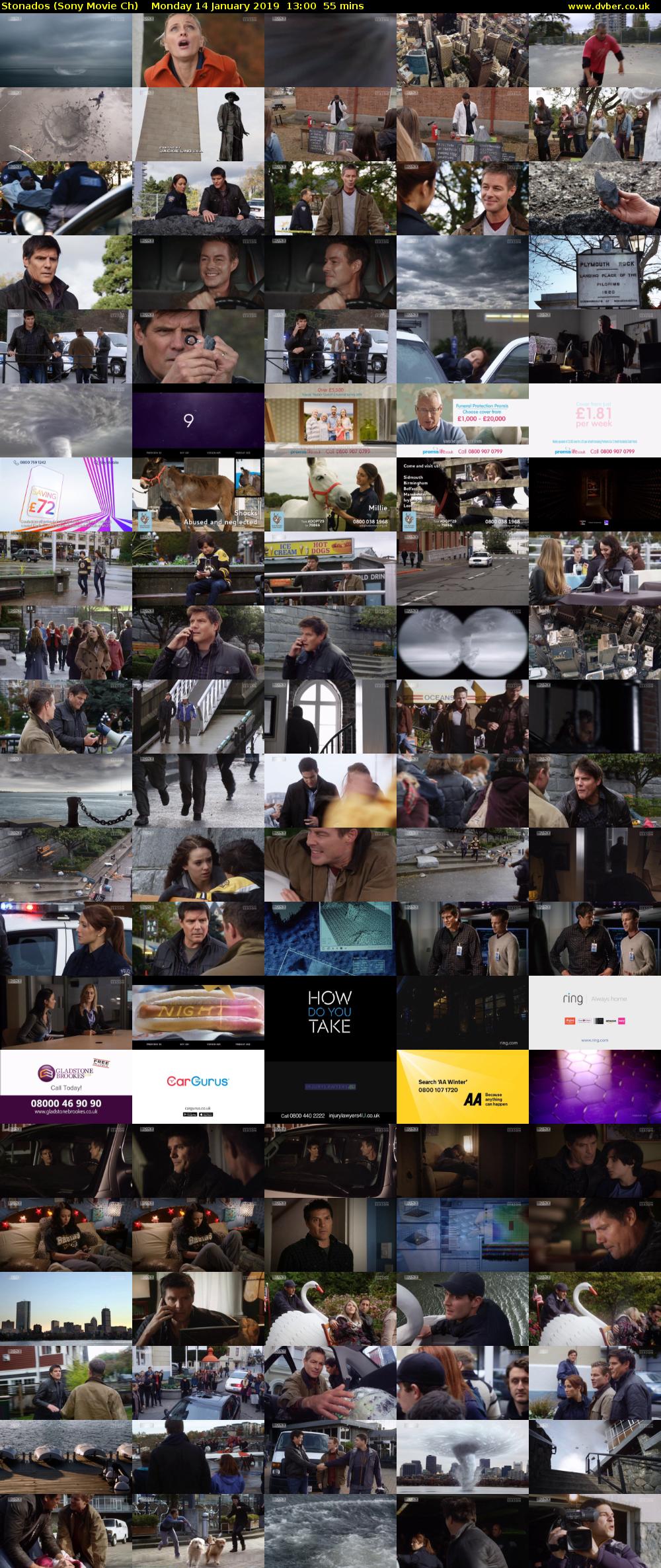 Stonados (Sony Movie Ch) Monday 14 January 2019 13:00 - 13:55