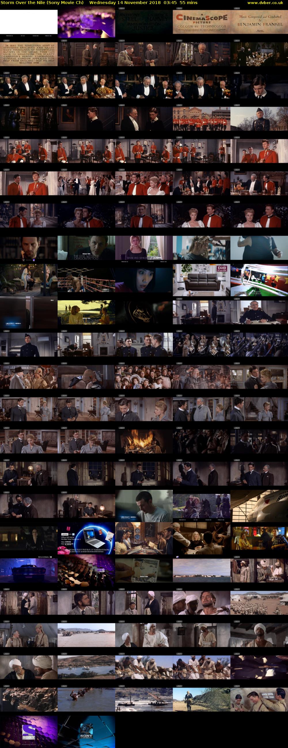 Storm Over the Nile (Sony Movie Ch) Wednesday 14 November 2018 03:45 - 04:40