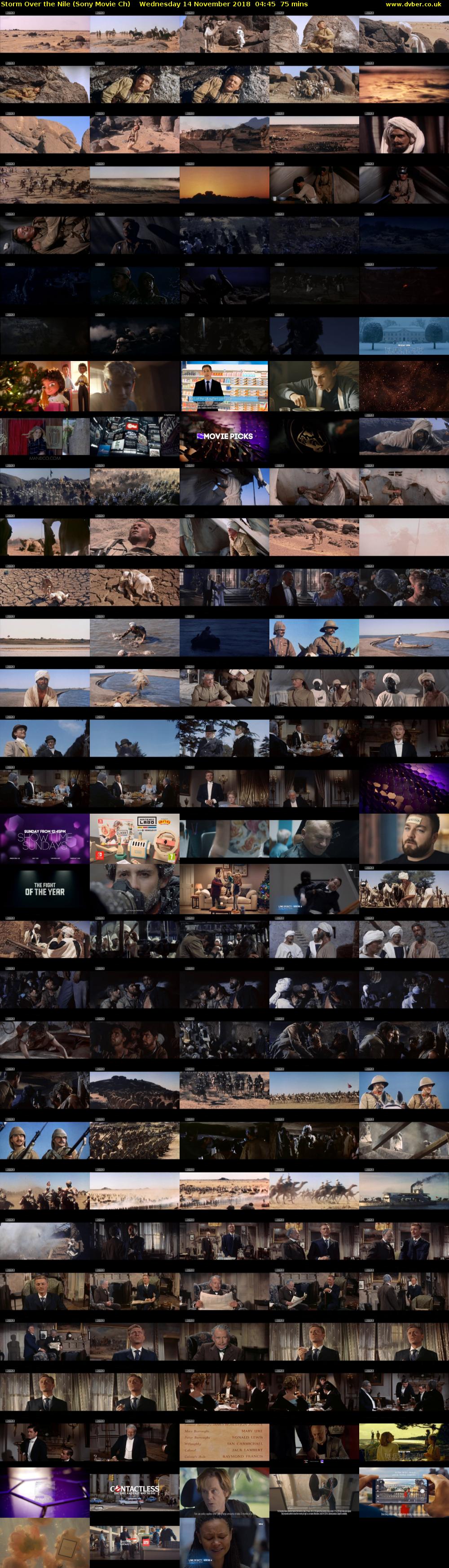 Storm Over the Nile (Sony Movie Ch) Wednesday 14 November 2018 04:45 - 06:00