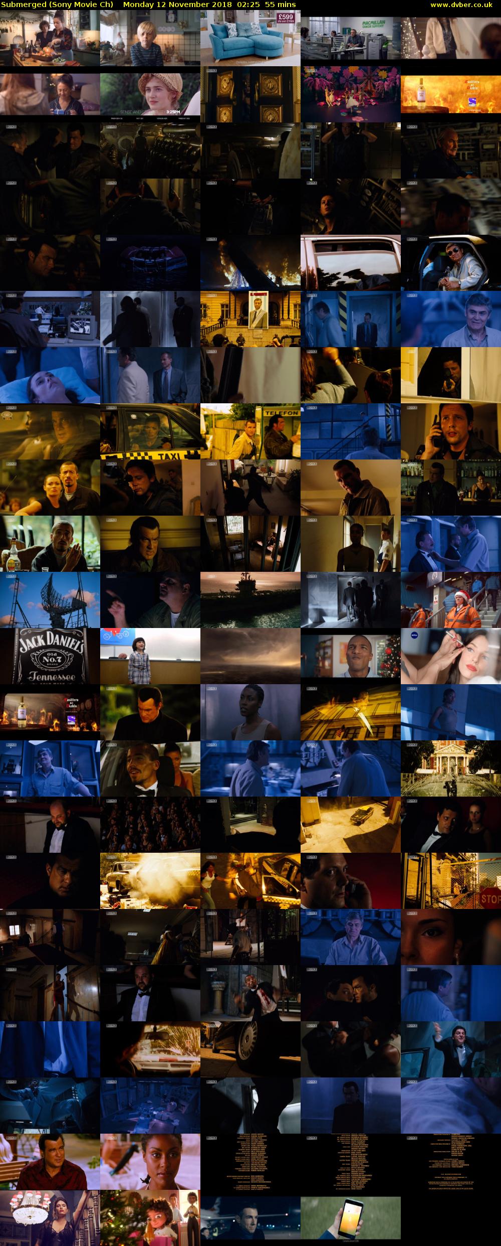 Submerged (Sony Movie Ch) Monday 12 November 2018 02:25 - 03:20