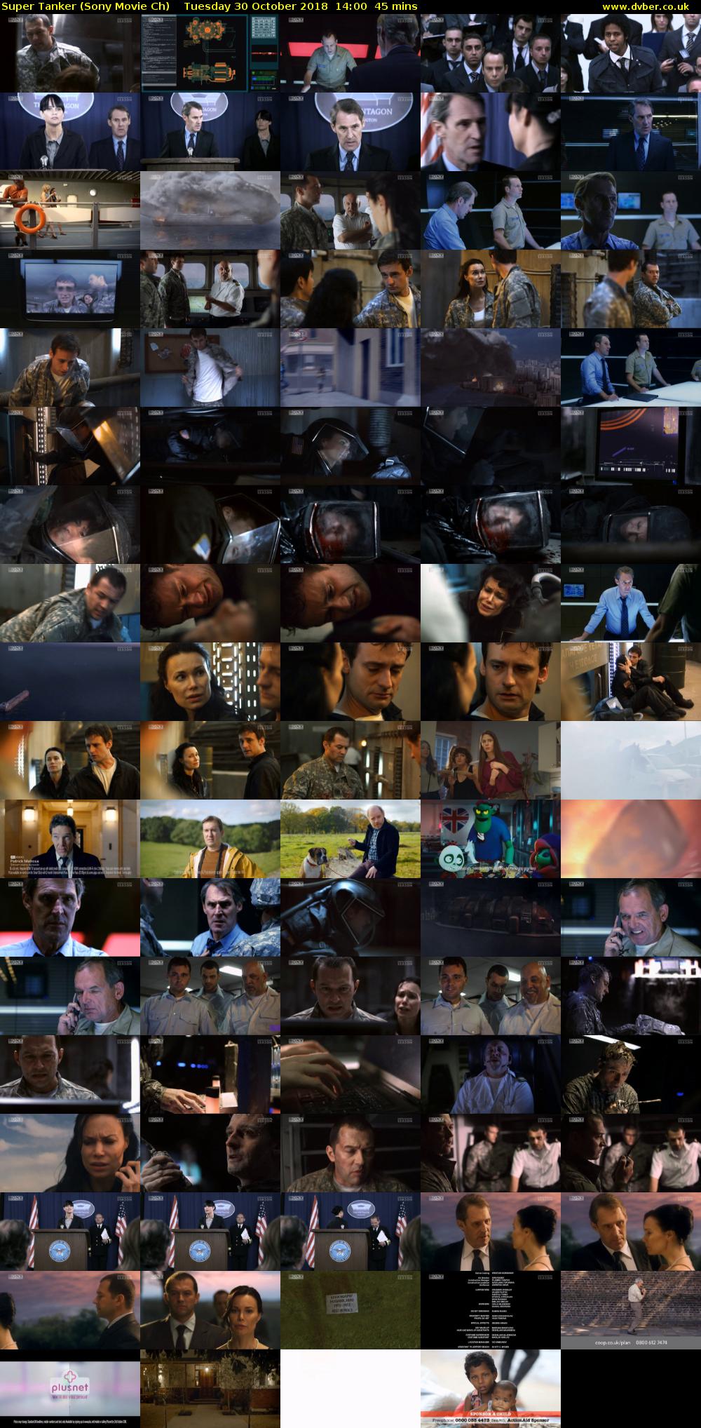 Super Tanker (Sony Movie Ch) Tuesday 30 October 2018 14:00 - 14:45