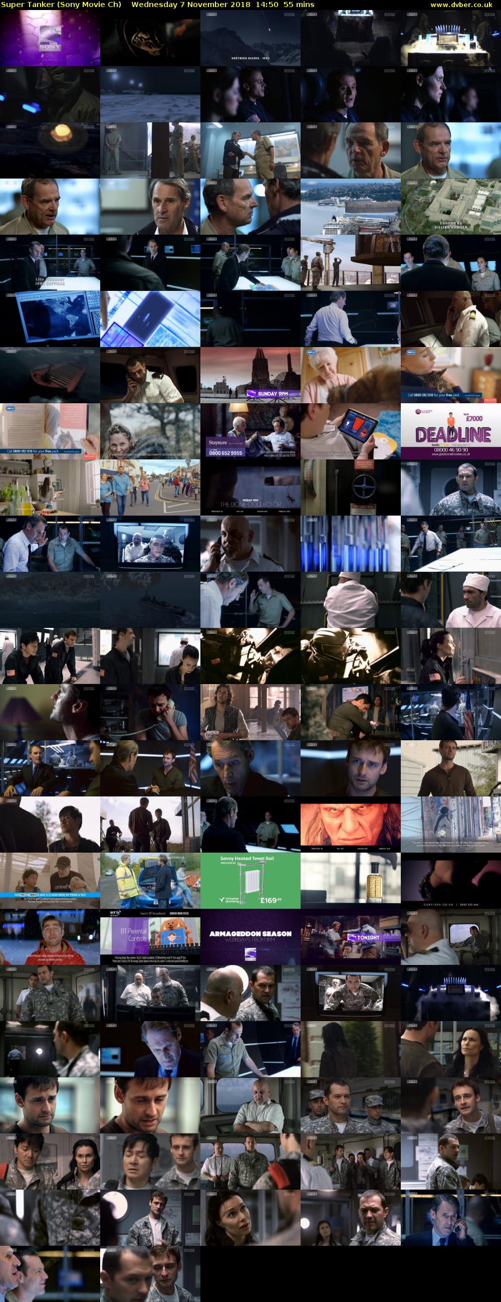 Super Tanker (Sony Movie Ch) Wednesday 7 November 2018 14:50 - 15:45