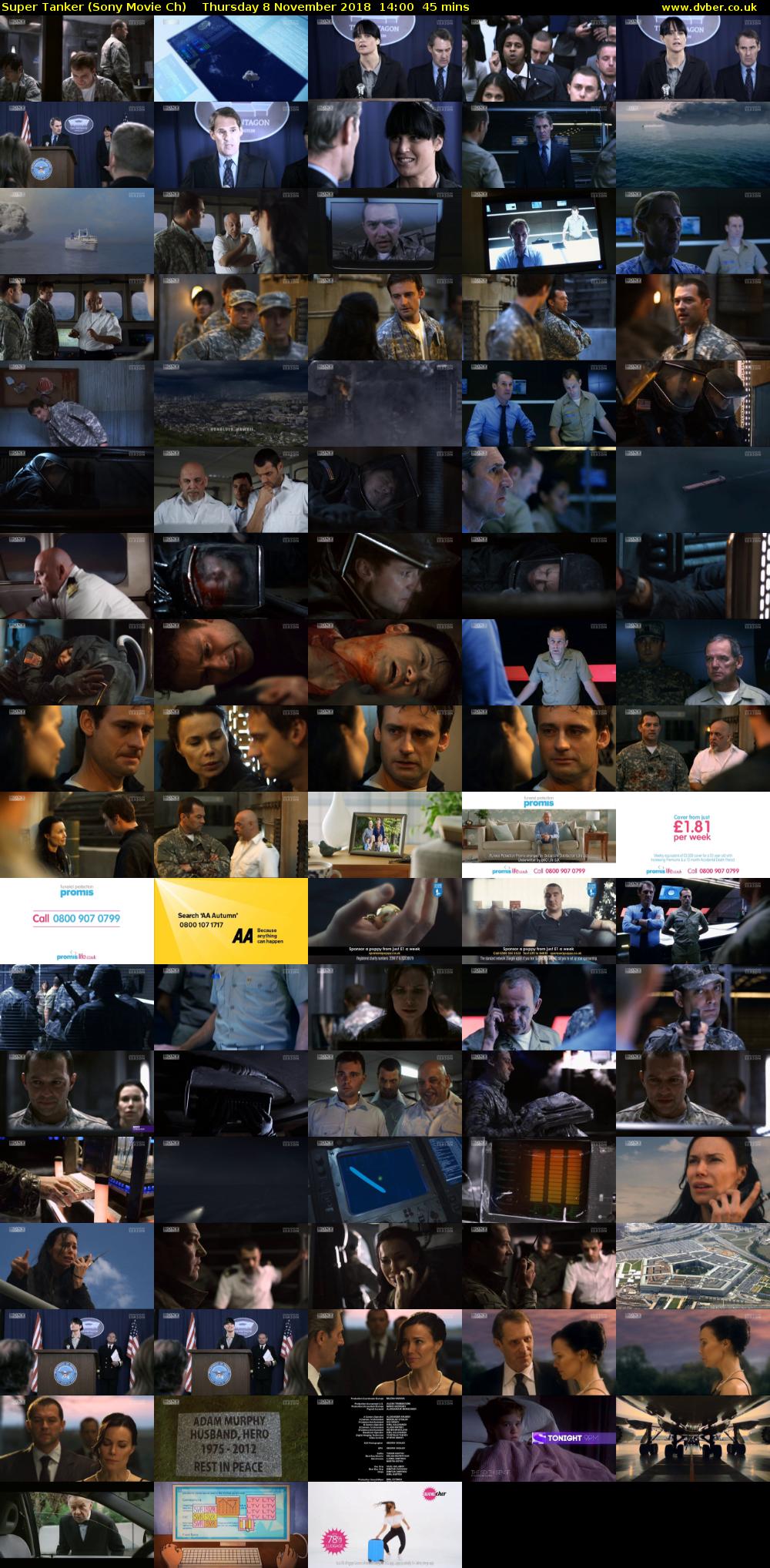 Super Tanker (Sony Movie Ch) Thursday 8 November 2018 14:00 - 14:45