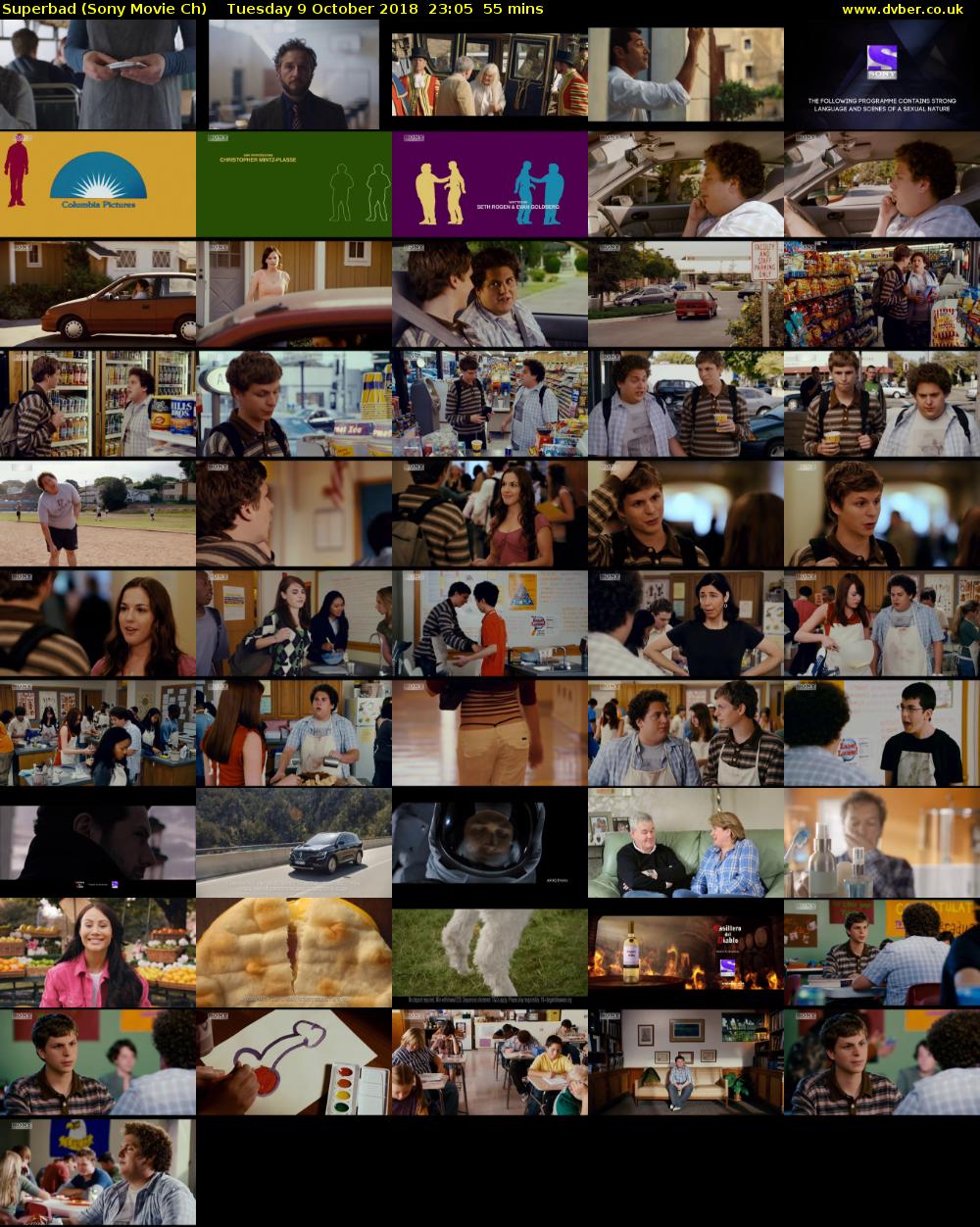 Superbad (Sony Movie Ch) Tuesday 9 October 2018 23:05 - 00:00