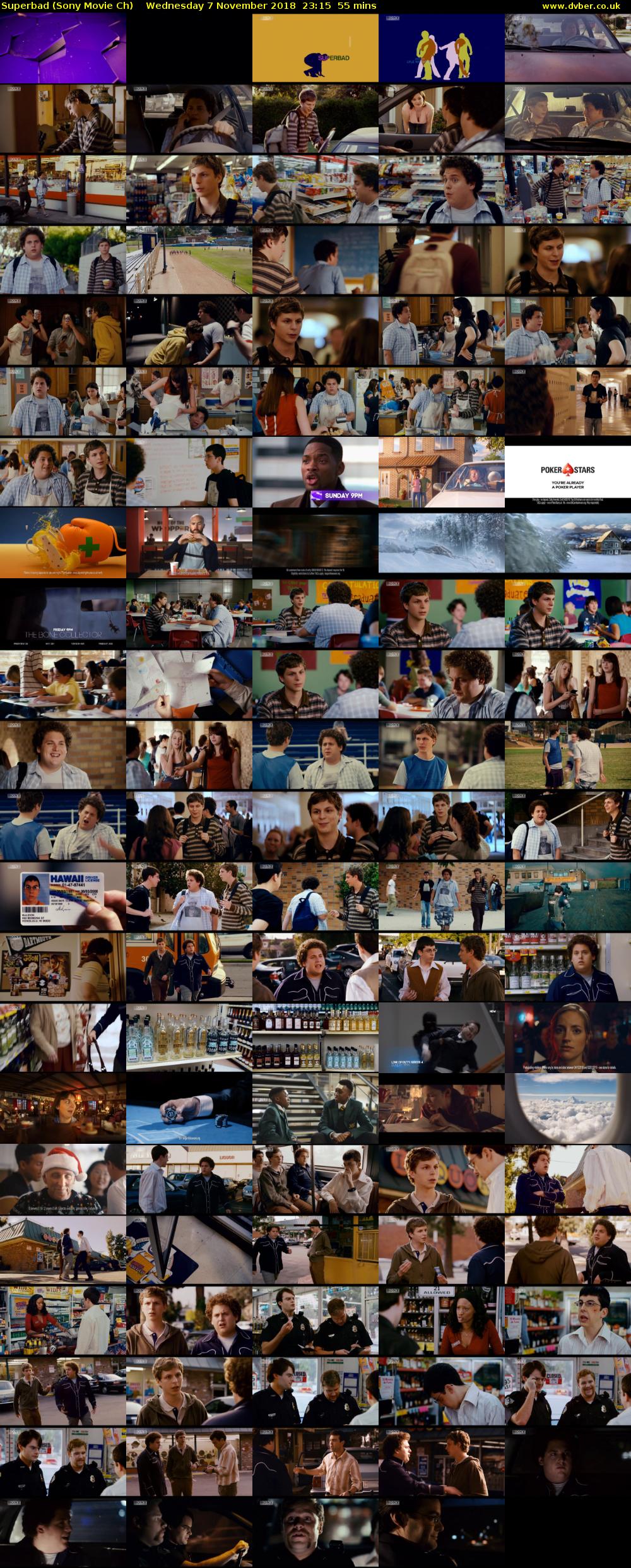 Superbad (Sony Movie Ch) Wednesday 7 November 2018 23:15 - 00:10