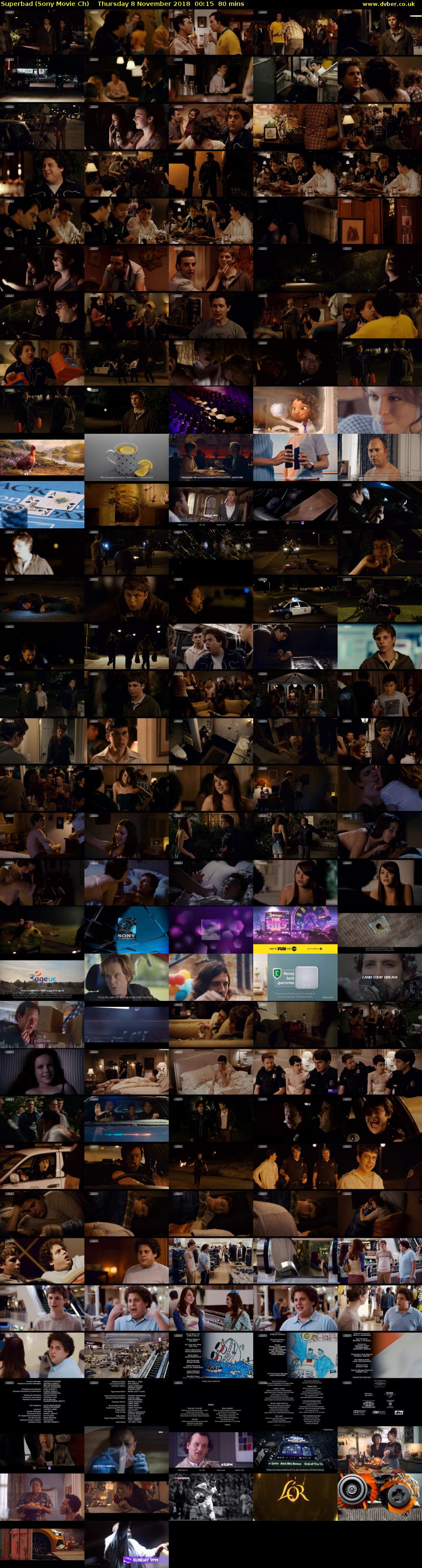 Superbad (Sony Movie Ch) Thursday 8 November 2018 00:15 - 01:35