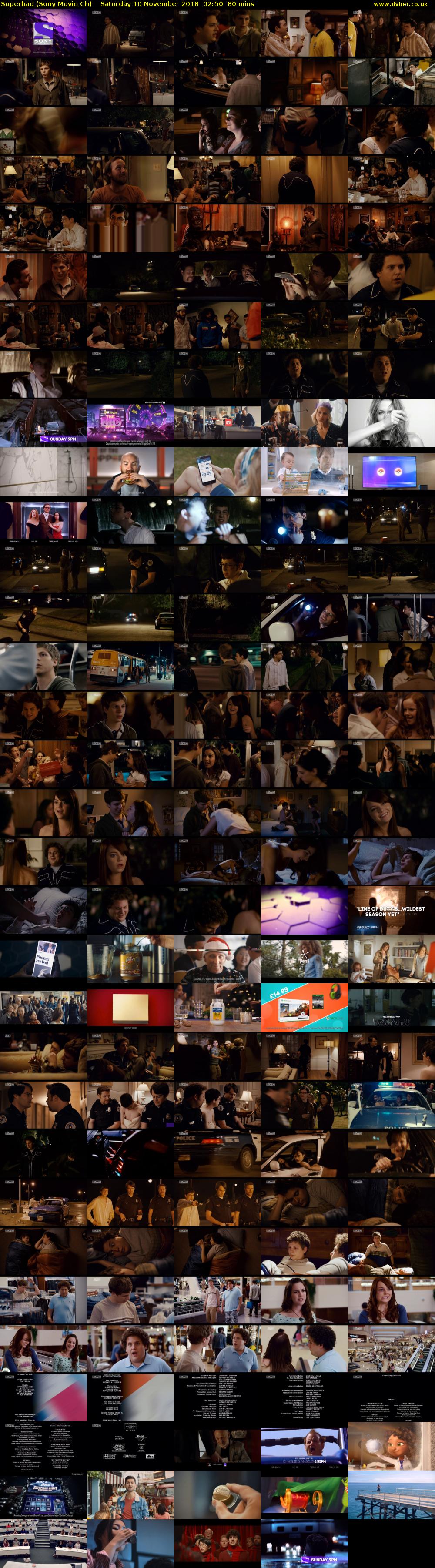 Superbad (Sony Movie Ch) Saturday 10 November 2018 02:50 - 04:10