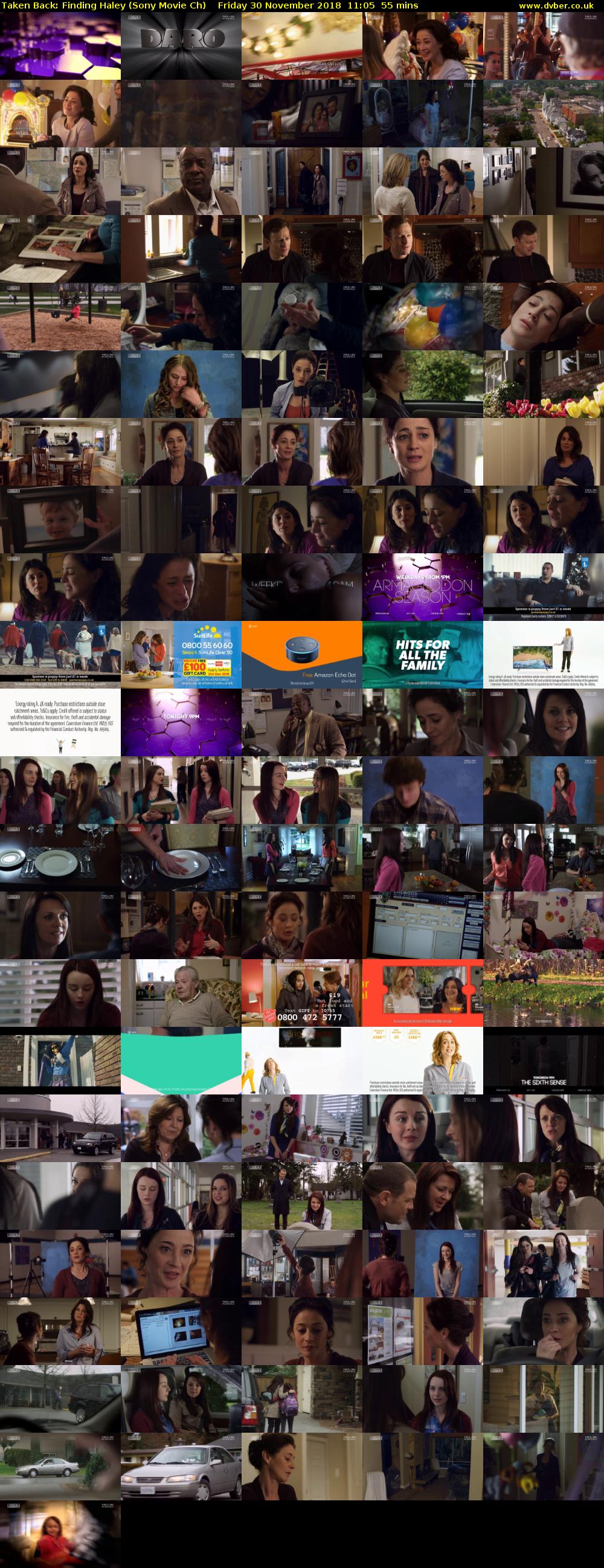 Taken Back: Finding Haley (Sony Movie Ch) Friday 30 November 2018 11:05 - 12:00