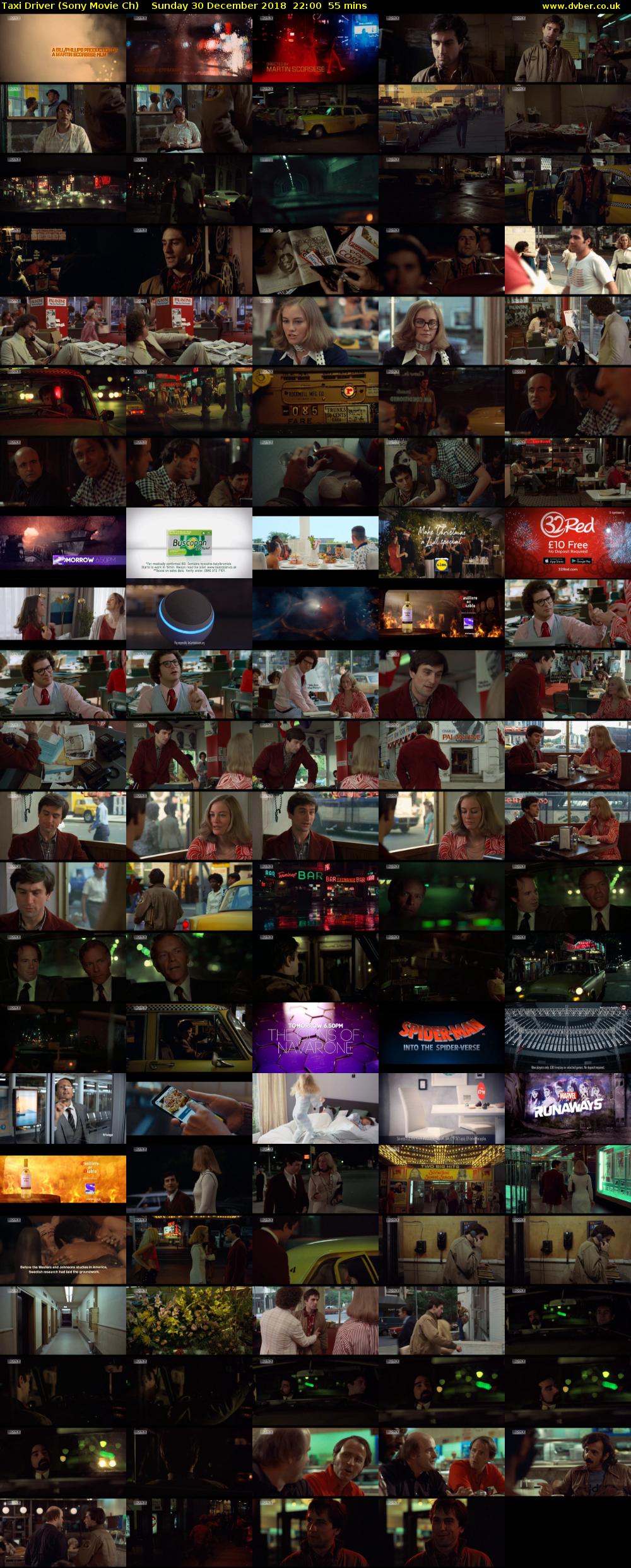 Taxi Driver (Sony Movie Ch) Sunday 30 December 2018 22:00 - 22:55