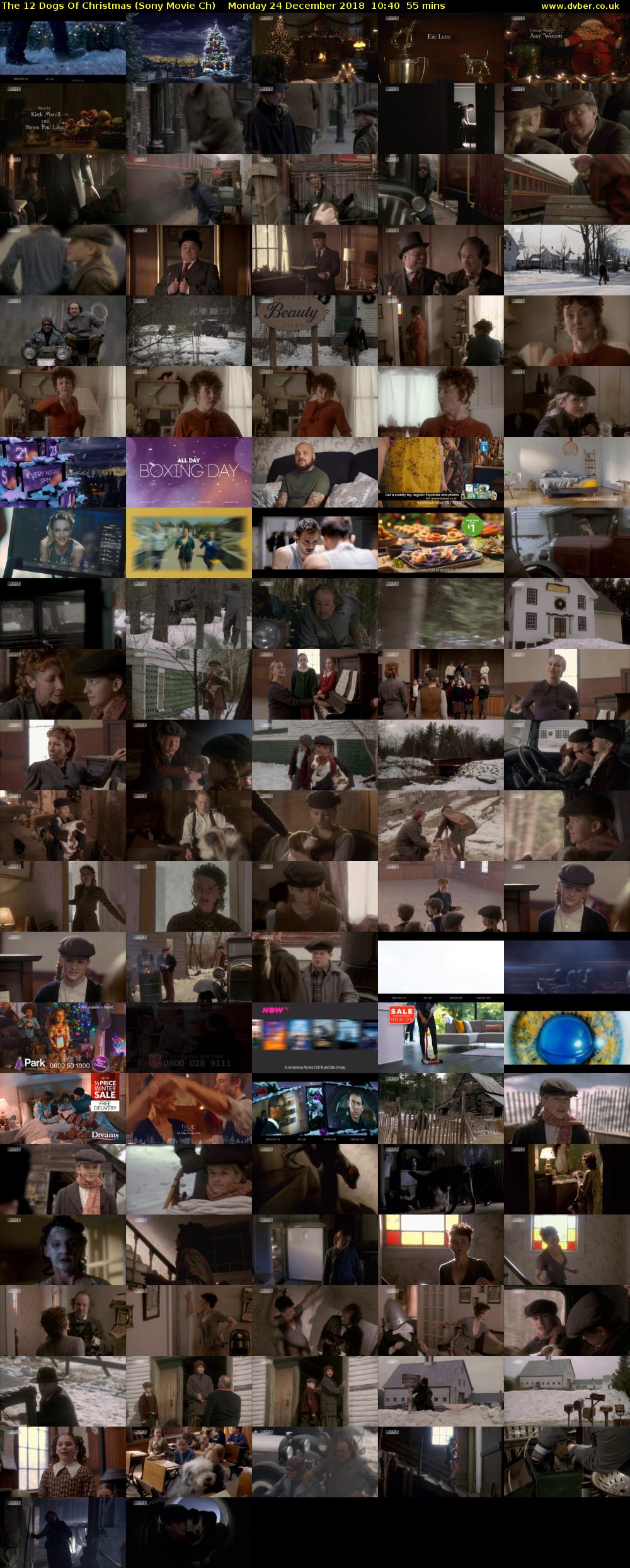 The 12 Dogs Of Christmas (Sony Movie Ch) Monday 24 December 2018 10:40 - 11:35