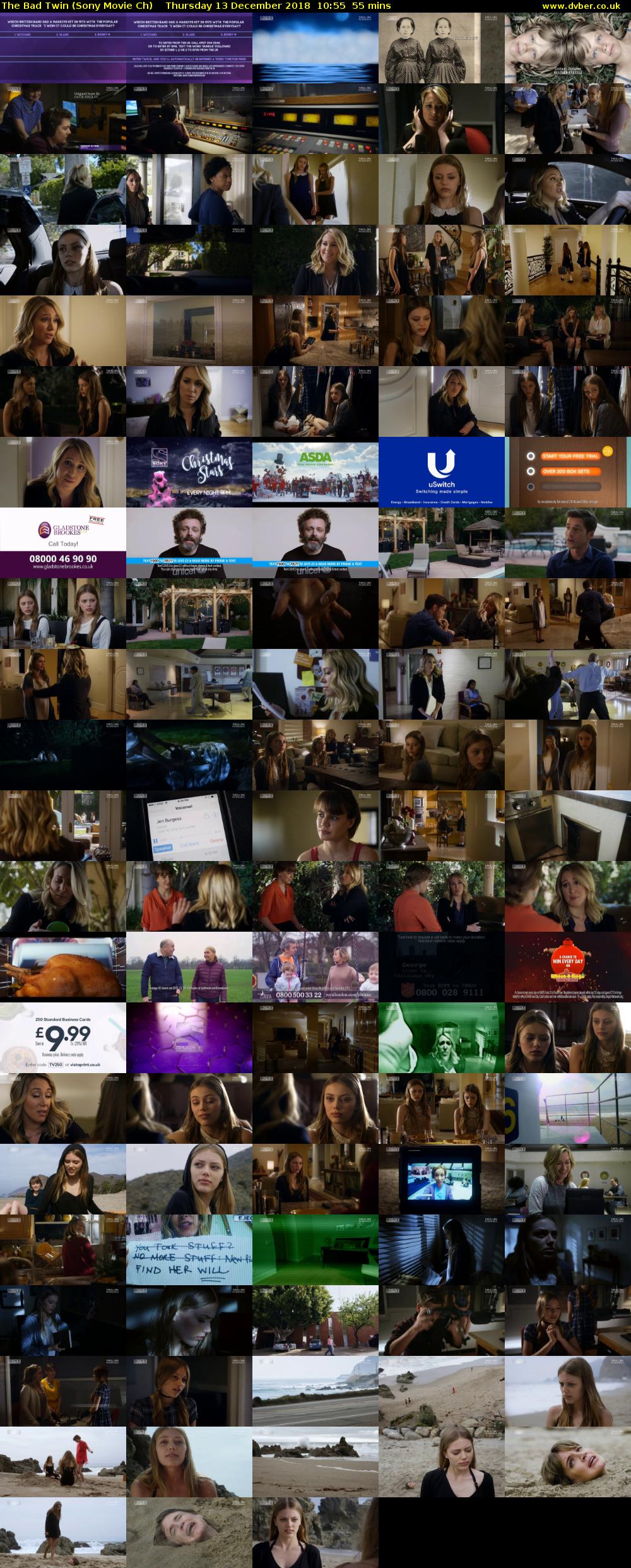 The Bad Twin (Sony Movie Ch) Thursday 13 December 2018 10:55 - 11:50