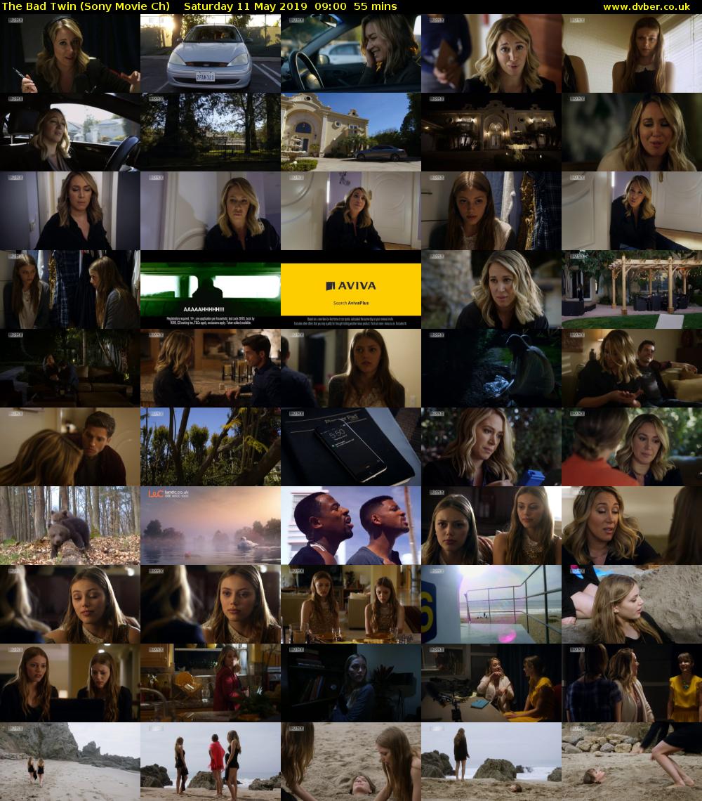 The Bad Twin (Sony Movie Ch) Saturday 11 May 2019 09:00 - 09:55